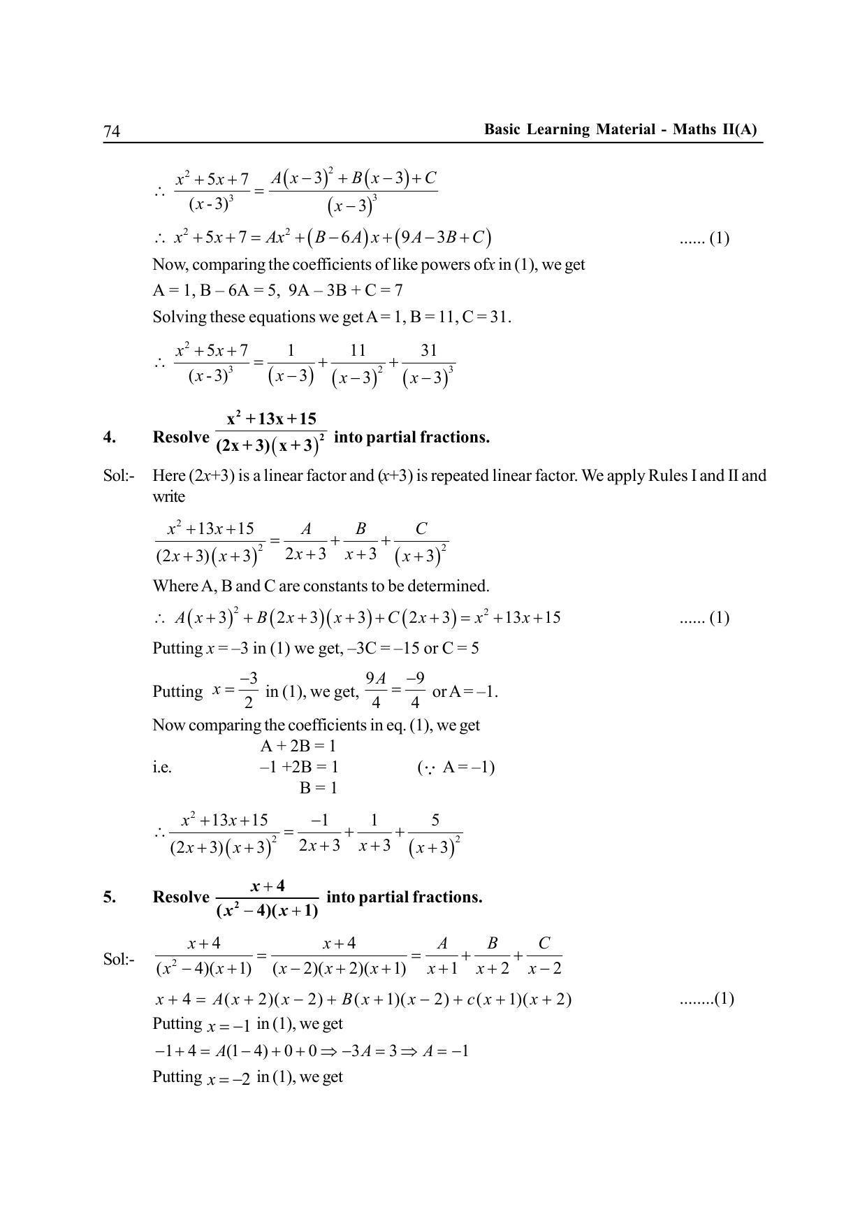 TS SCERT Inter 2nd Year Maths IIA EM Path 1 (Telugu Medium) Text Book - Page 79