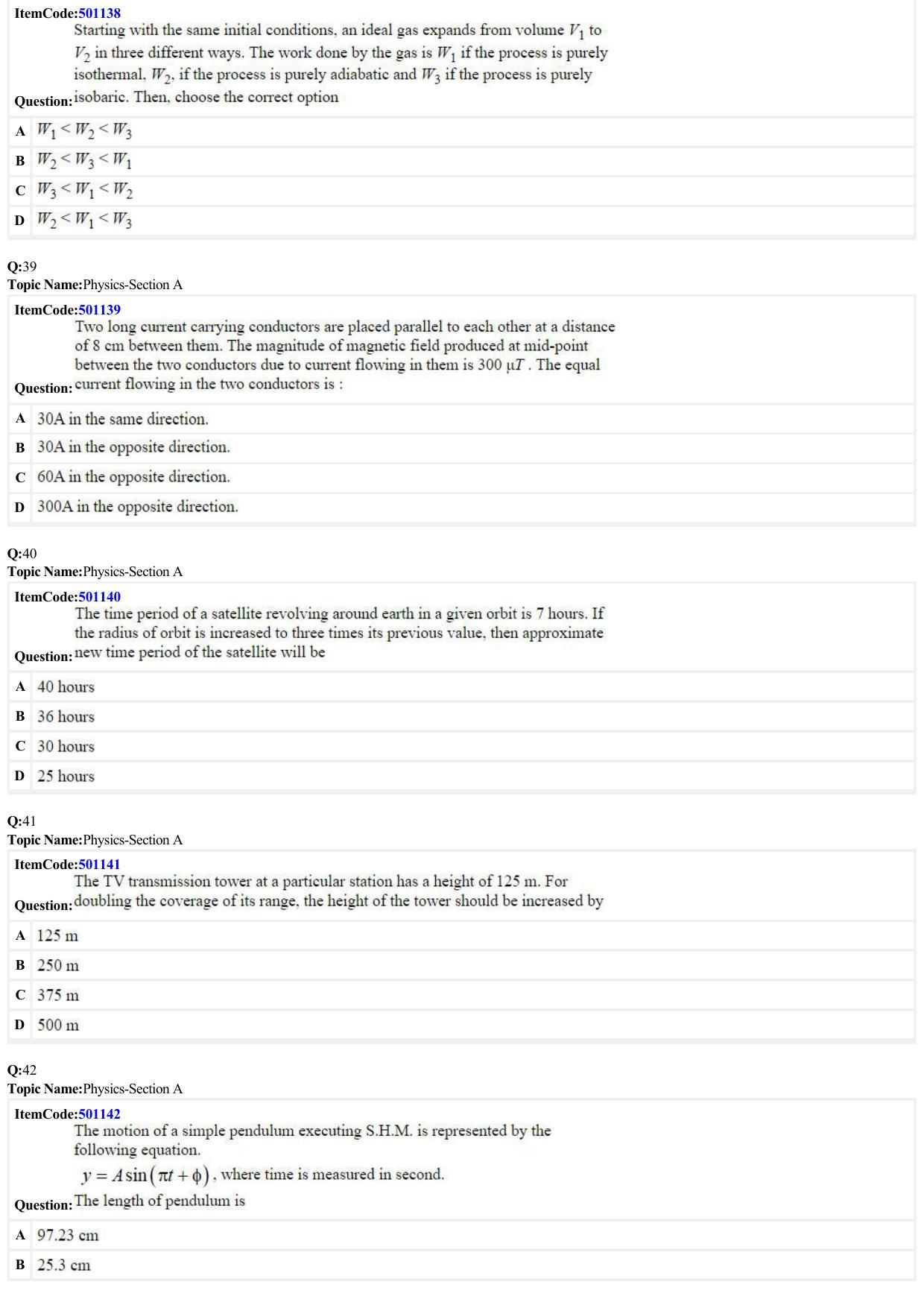 JEE Mains 2022: BTech English (Shift 2) 29-06-2022 Question Paper - Page 9