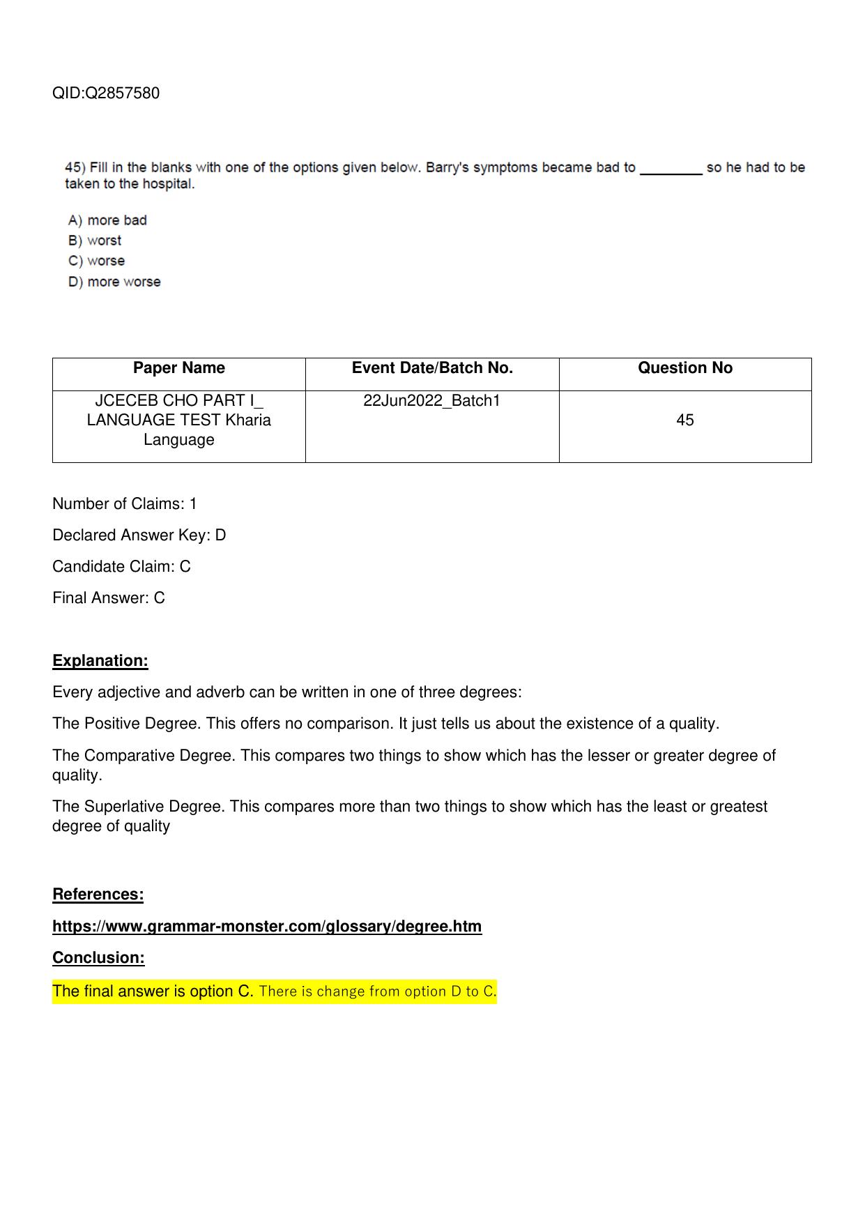 Jharkhand ANM GNM (NECE) 2022 Question Paper - Page 22