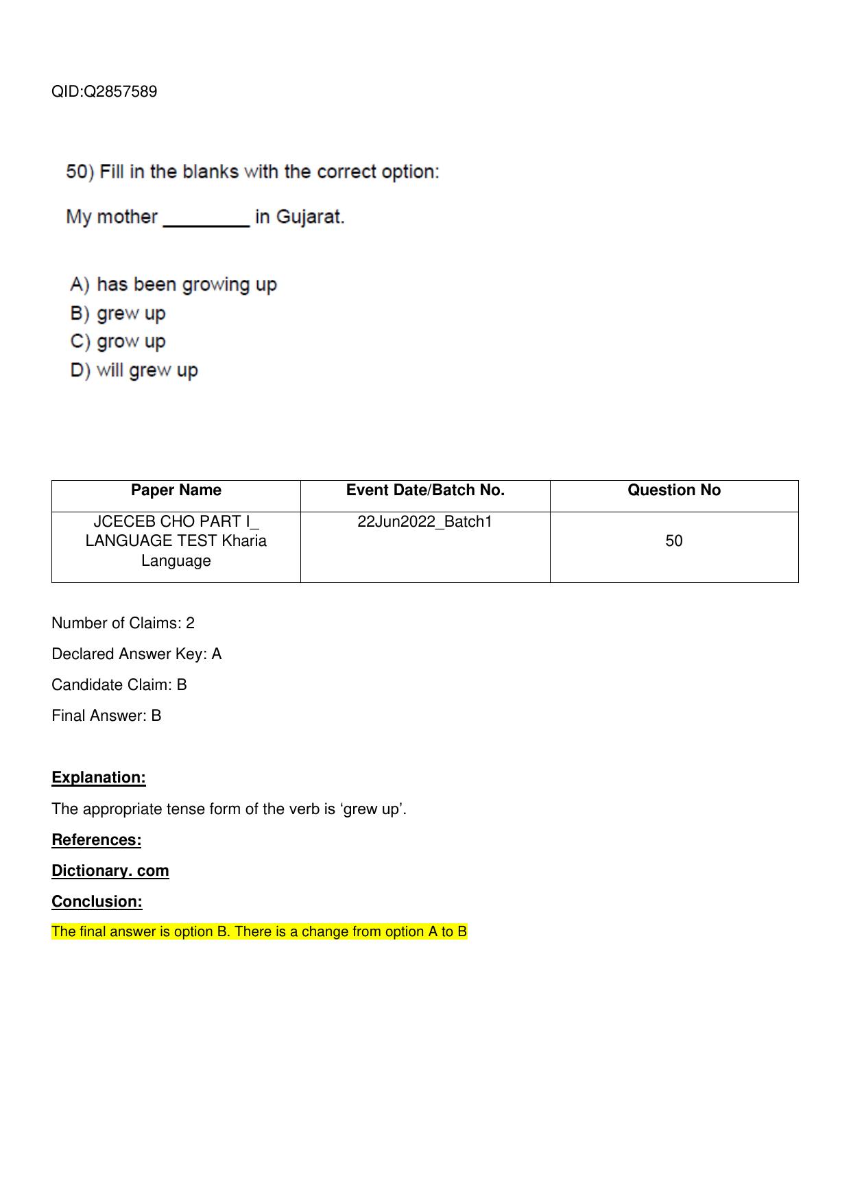 Jharkhand ANM GNM (NECE) 2022 Question Paper - Page 26