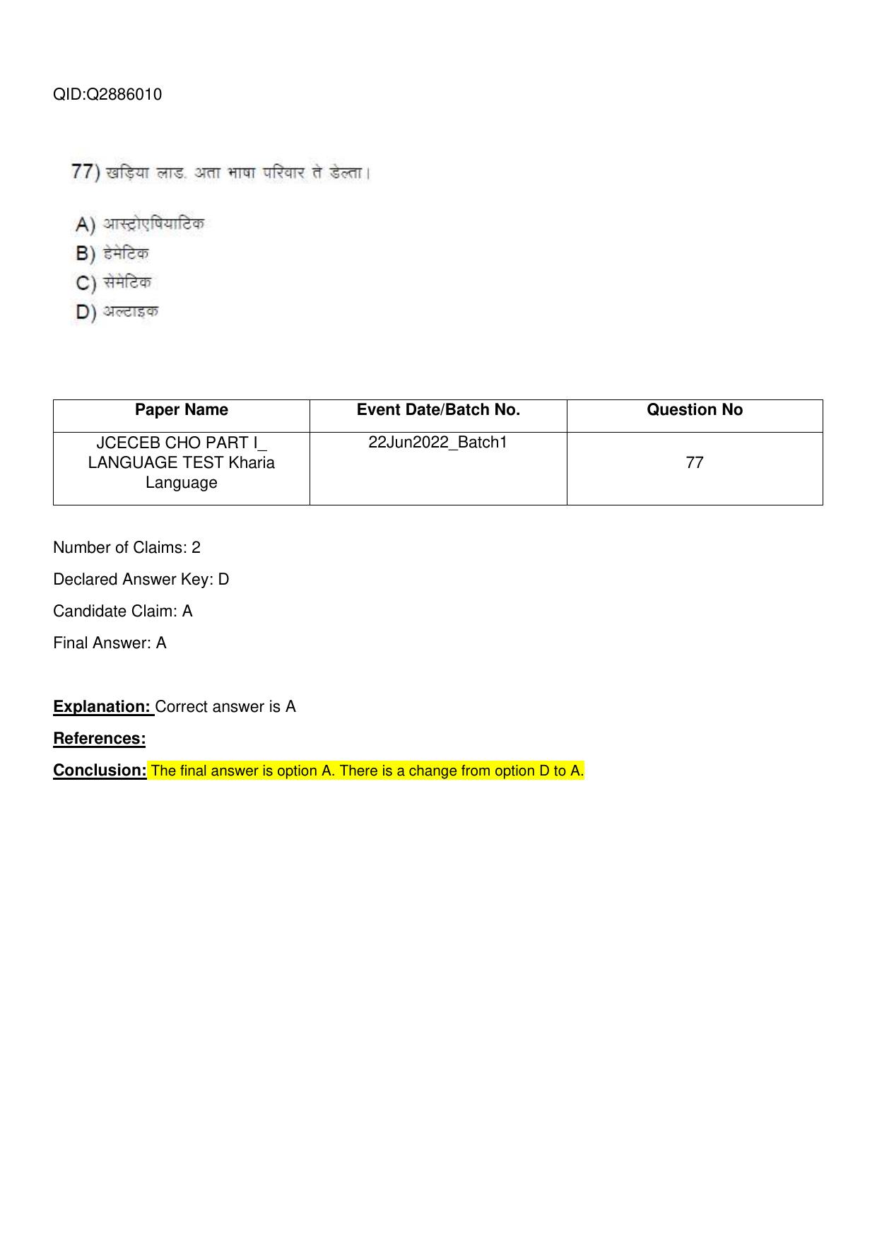 Jharkhand ANM GNM (NECE) 2022 Question Paper - Page 37