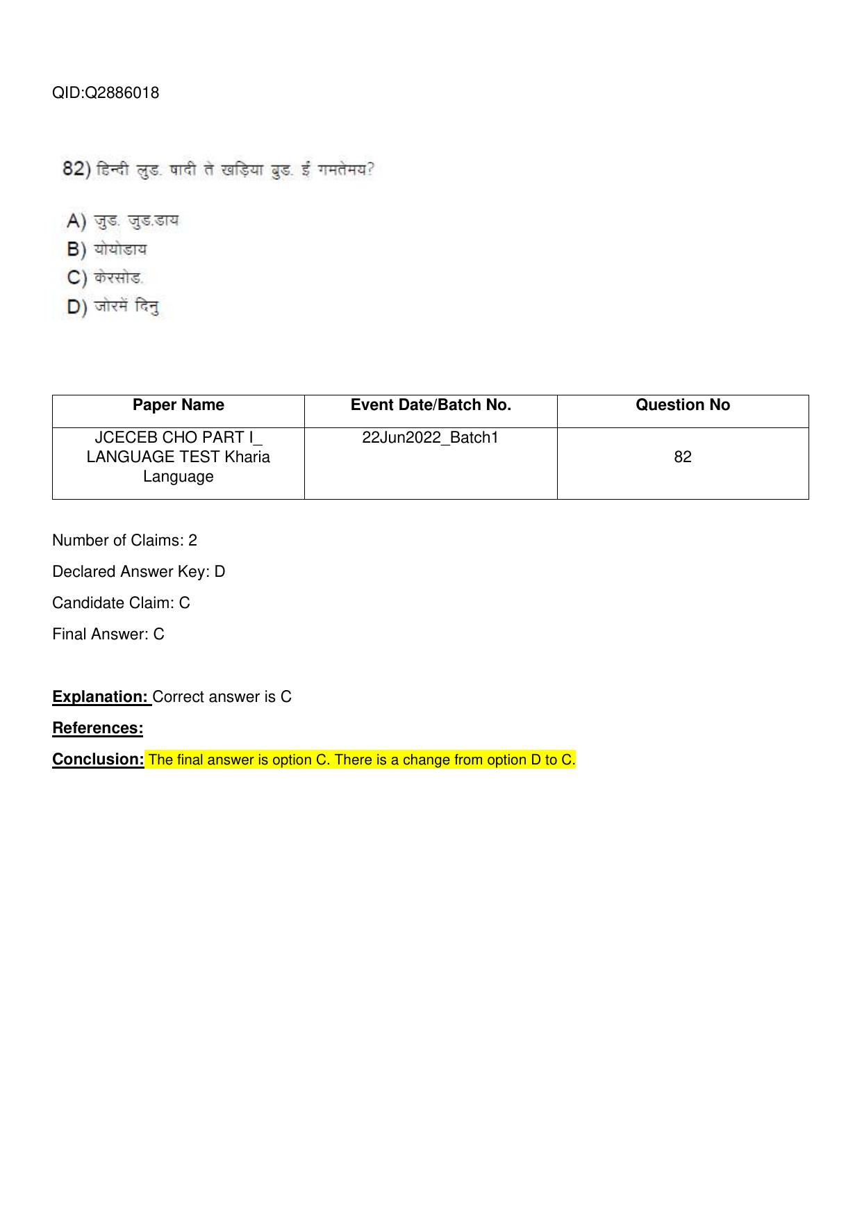 Jharkhand ANM GNM (NECE) 2022 Question Paper - Page 39