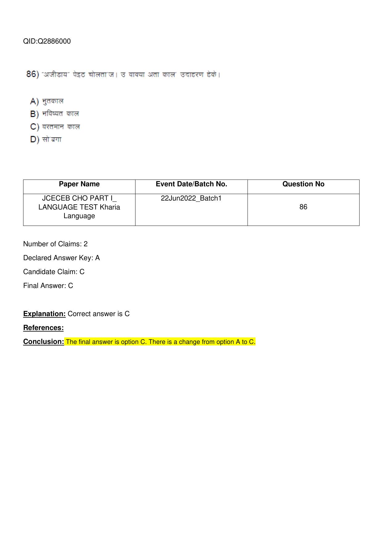 Jharkhand ANM GNM (NECE) 2022 Question Paper - Page 41