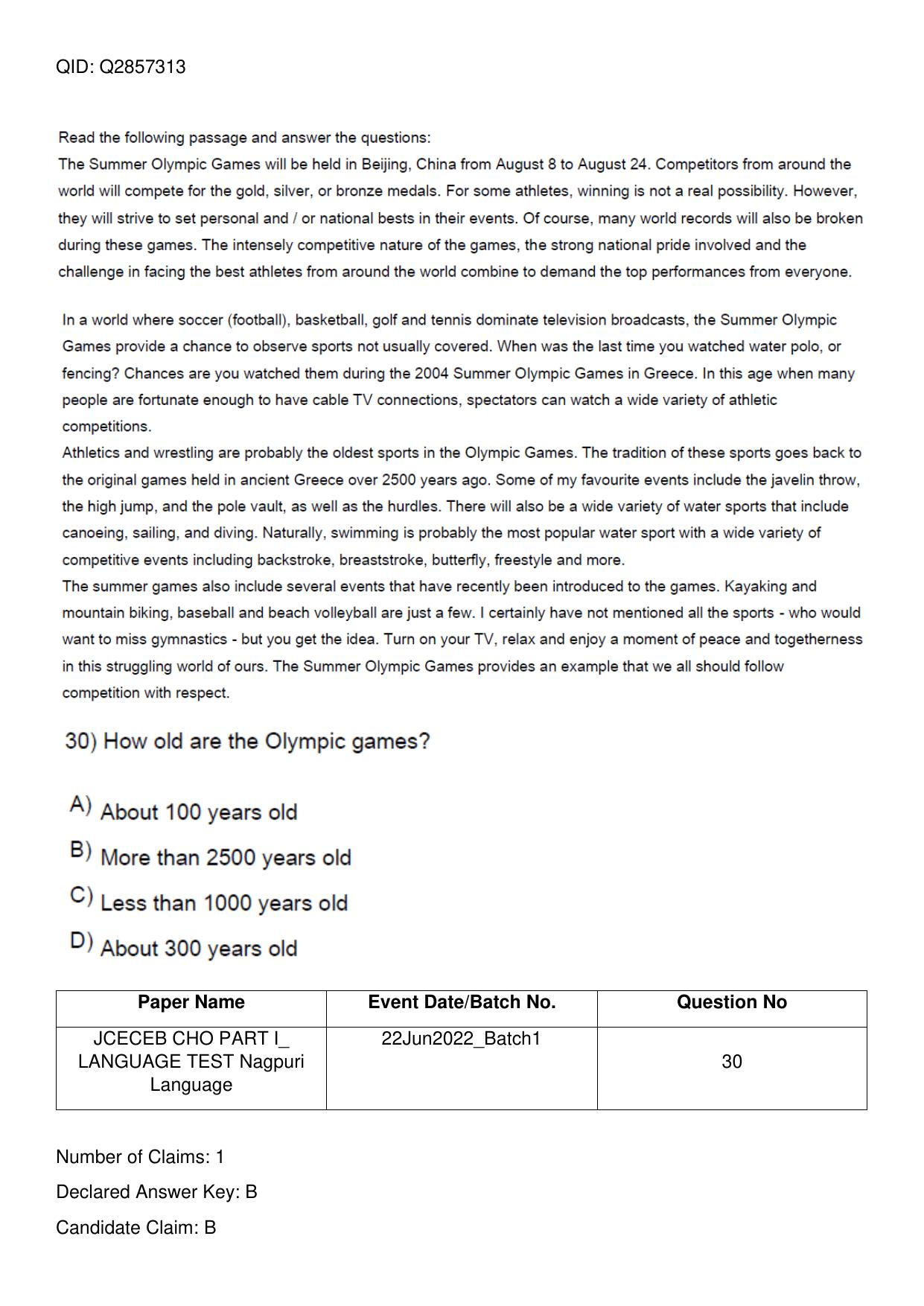 Jharkhand ANM GNM (NECE) 2022 Question Paper - Page 113