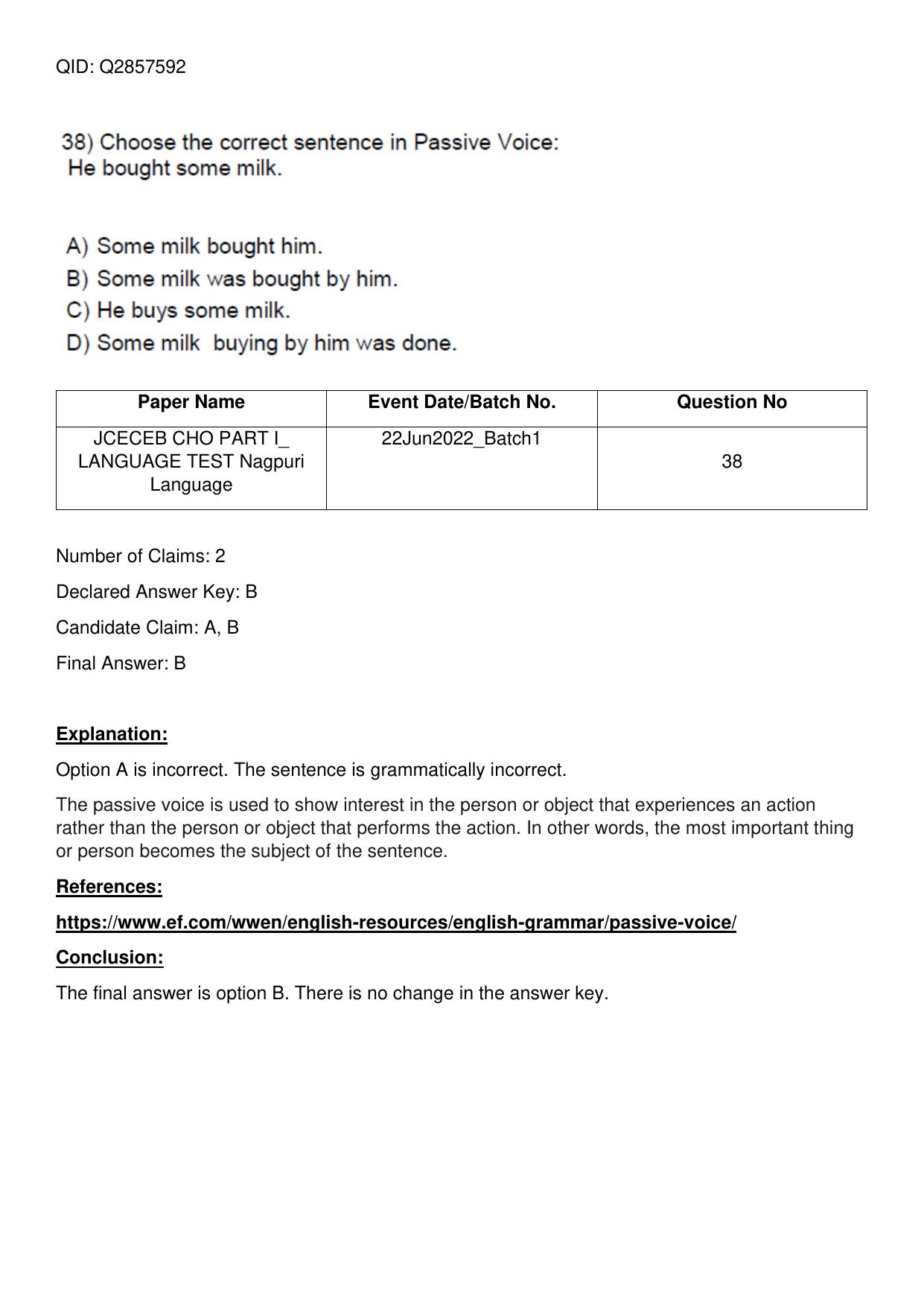 Jharkhand ANM GNM (NECE) 2022 Question Paper - Page 127
