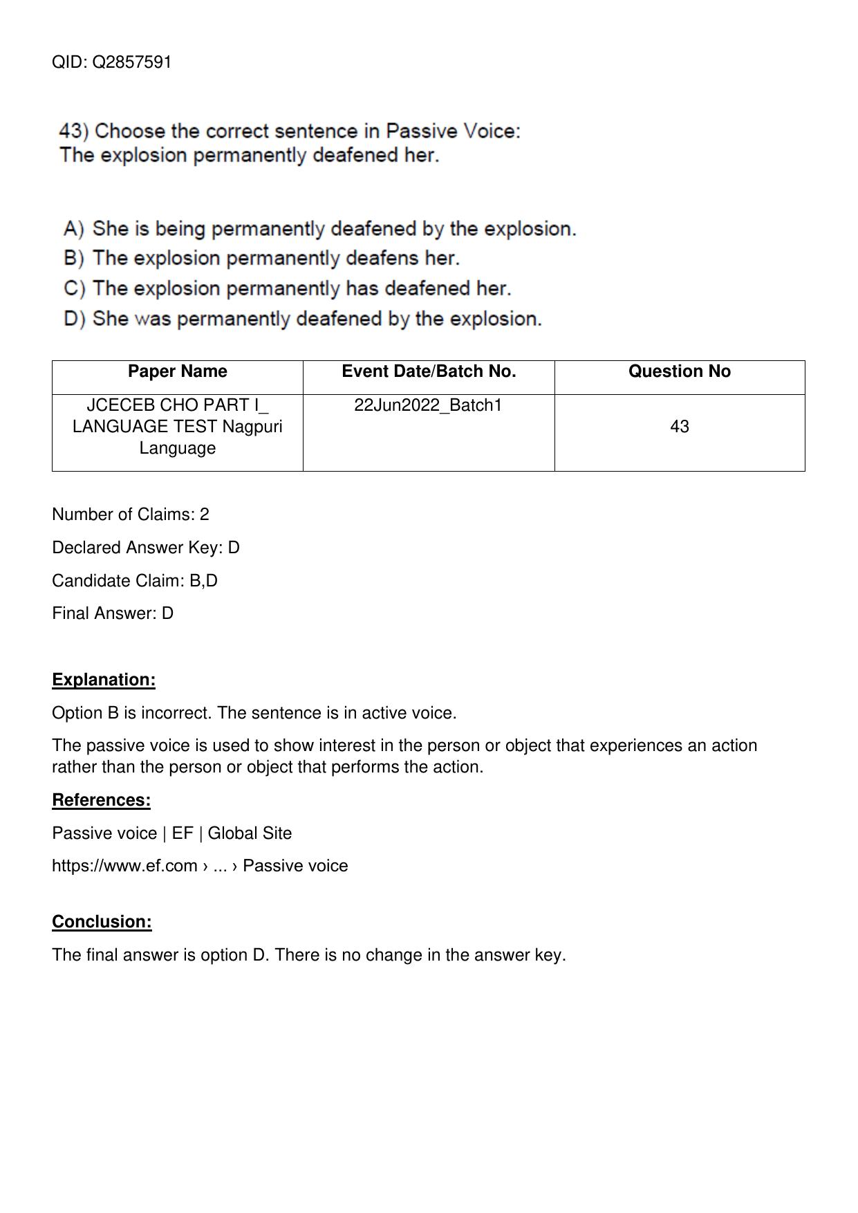 Jharkhand ANM GNM (NECE) 2022 Question Paper - Page 132
