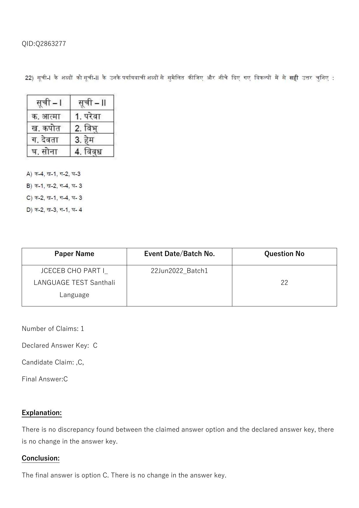 Jharkhand ANM GNM (NECE) 2022 Question Paper - Page 209