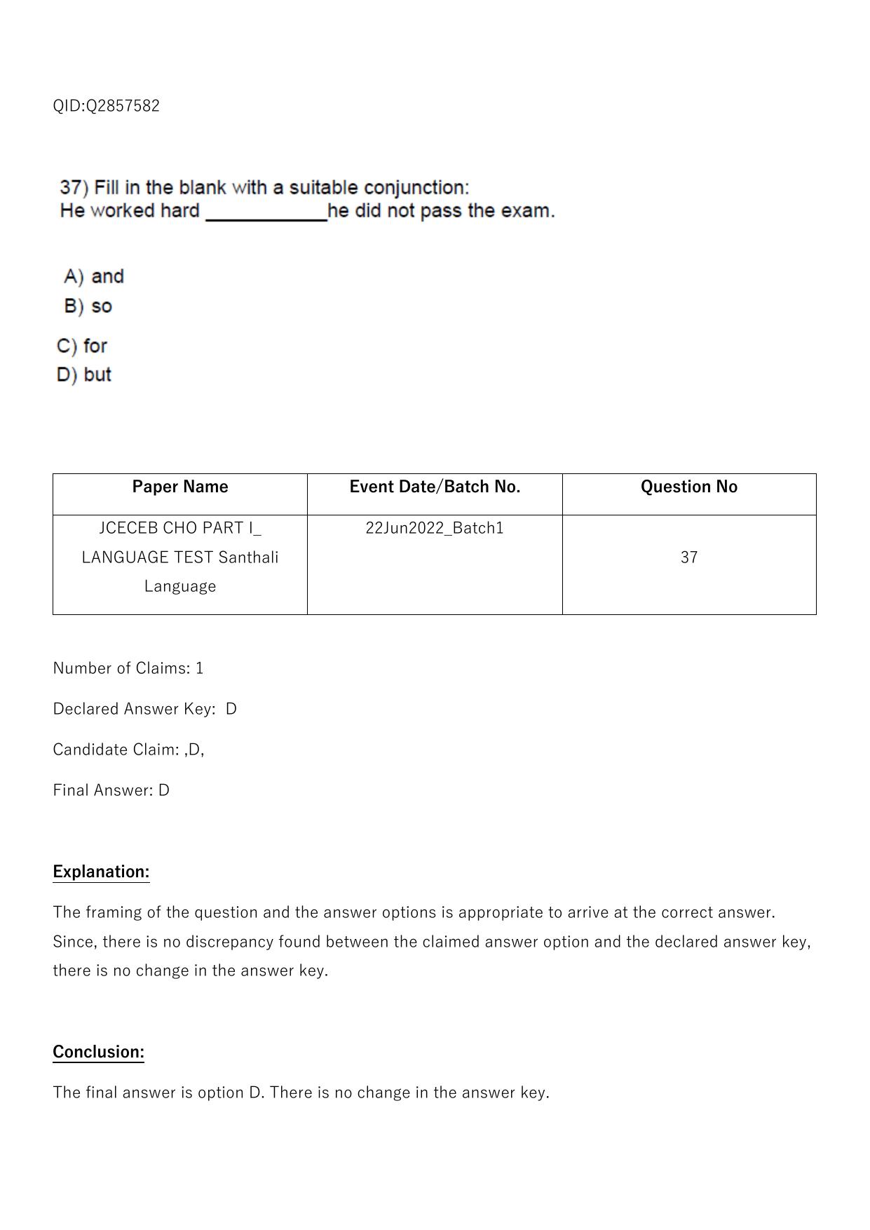 Jharkhand ANM GNM (NECE) 2022 Question Paper - Page 228