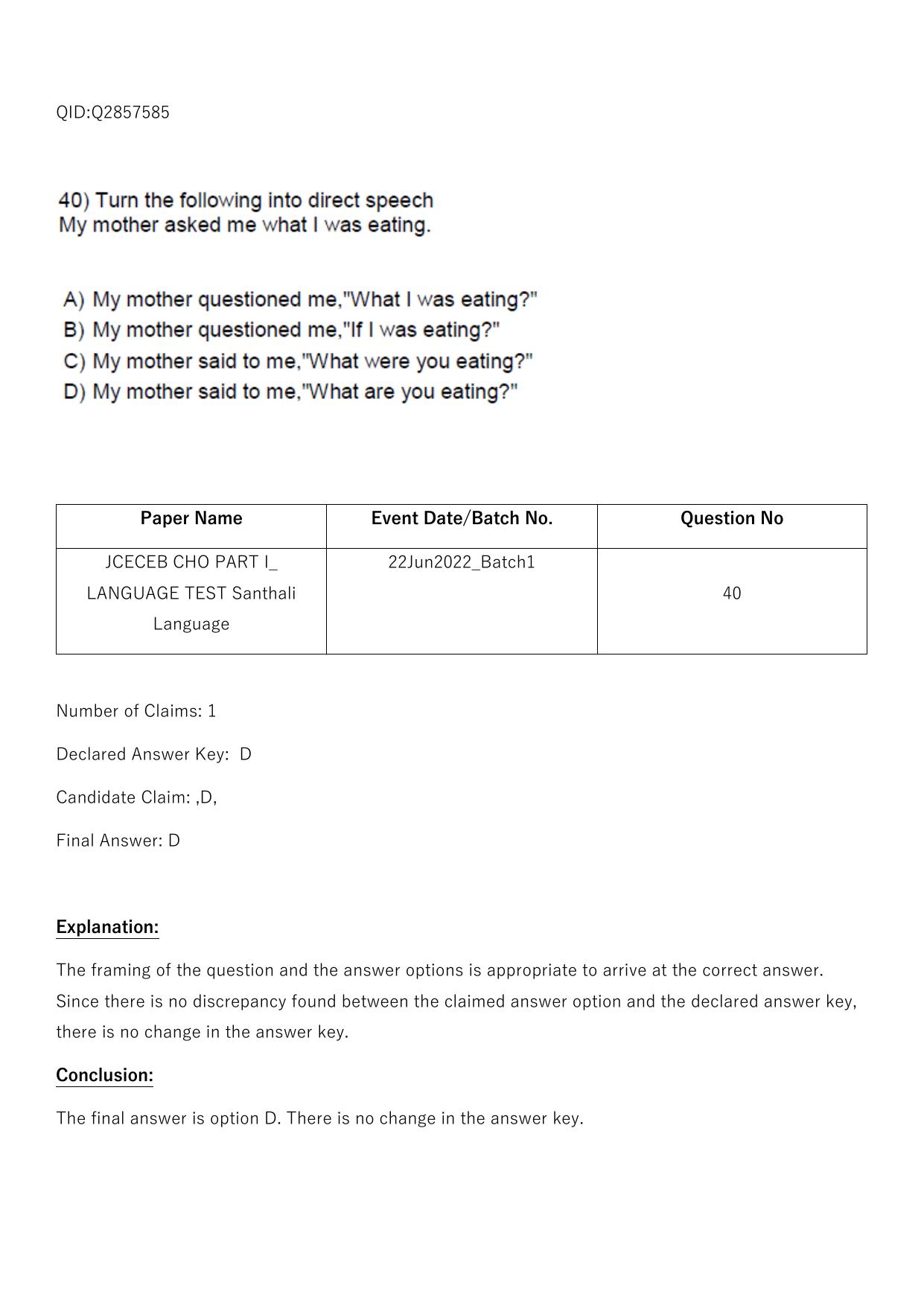 Jharkhand ANM GNM (NECE) 2022 Question Paper - Page 231