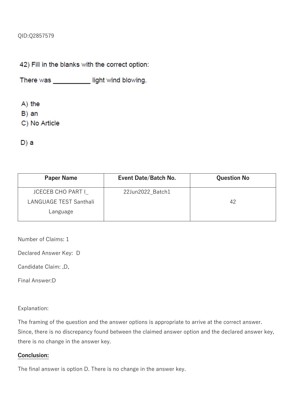 Jharkhand ANM GNM (NECE) 2022 Question Paper - Page 233