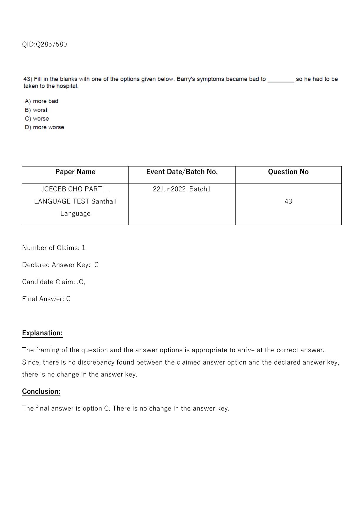 Jharkhand ANM GNM (NECE) 2022 Question Paper - Page 234