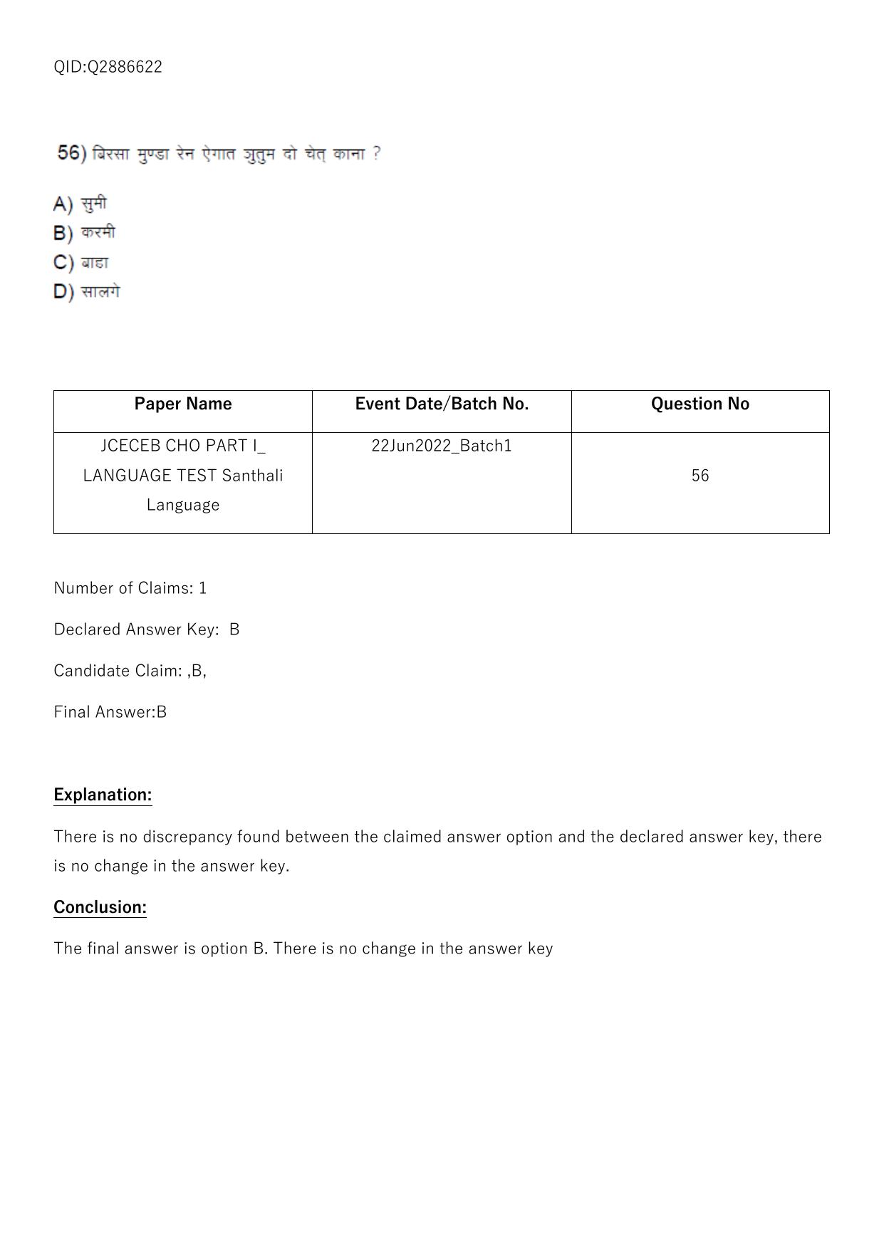 Jharkhand ANM GNM (NECE) 2022 Question Paper - Page 244