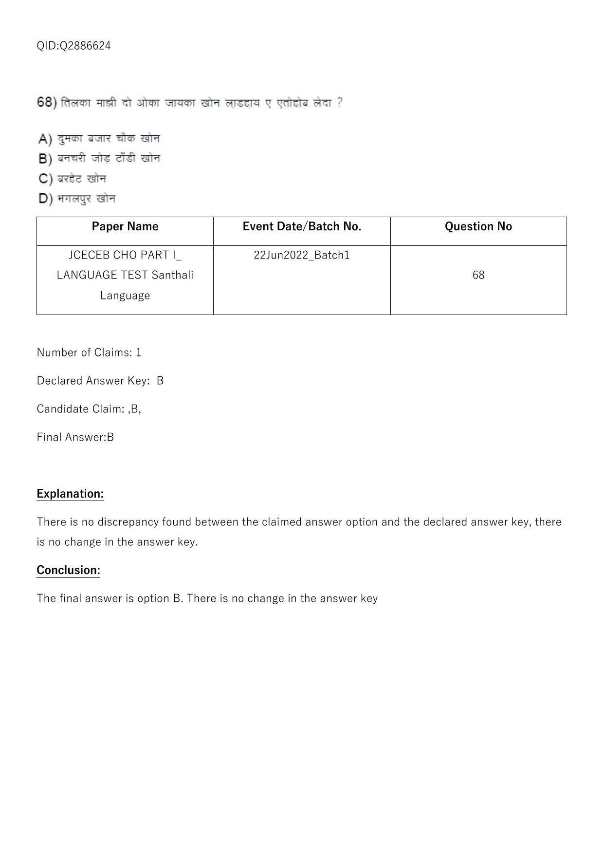 Jharkhand ANM GNM (NECE) 2022 Question Paper - Page 256