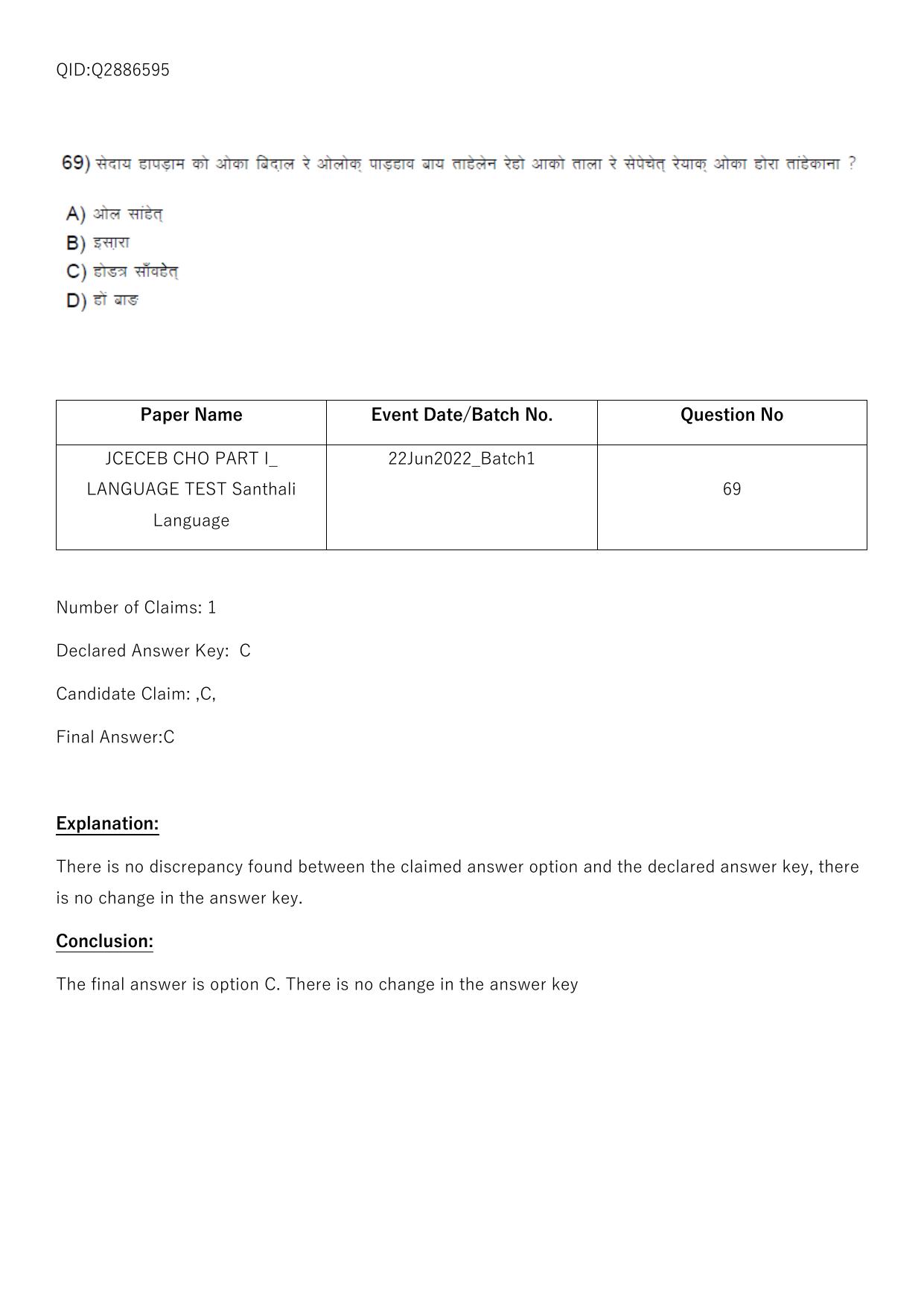 Jharkhand ANM GNM (NECE) 2022 Question Paper - Page 257