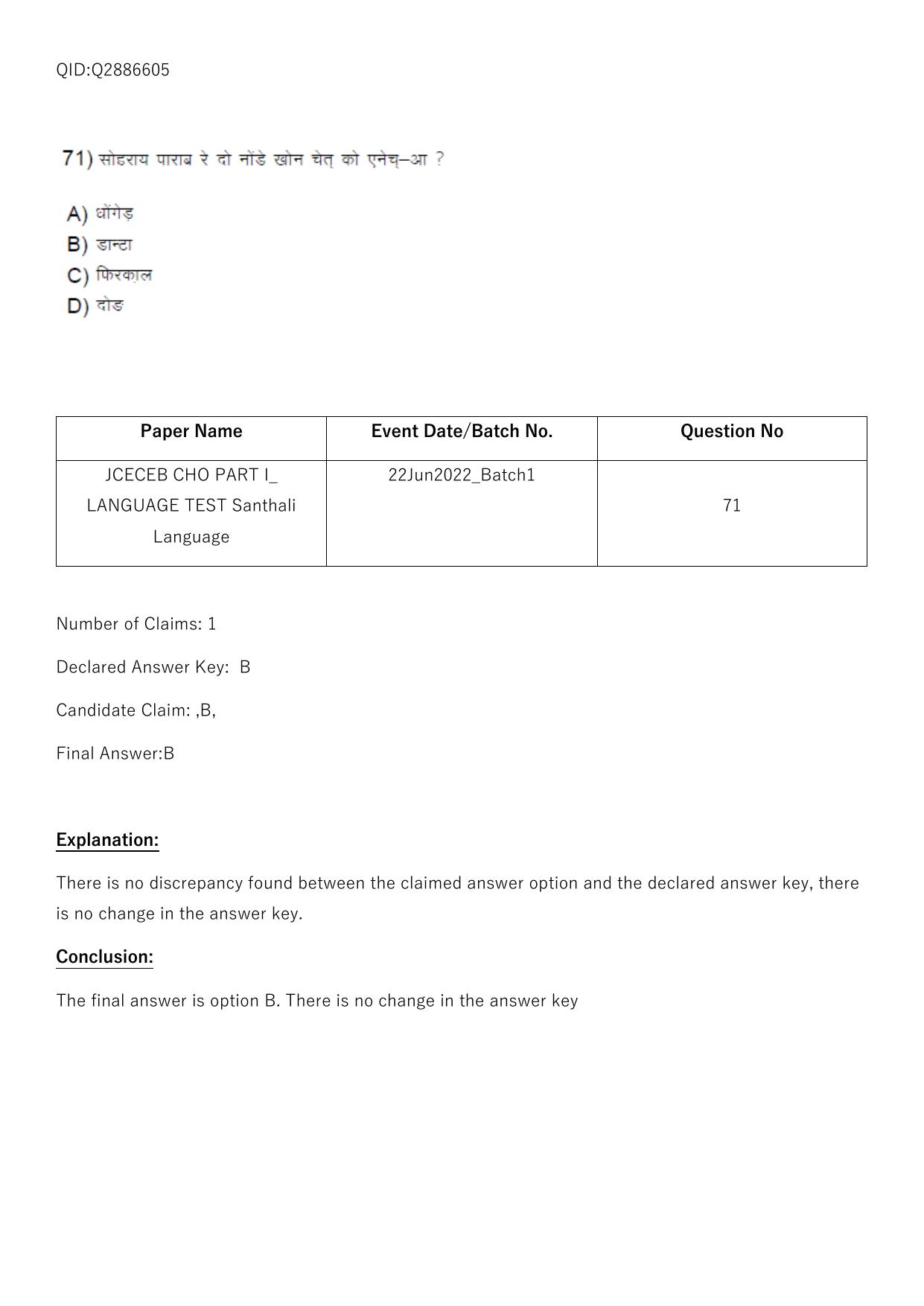 Jharkhand ANM GNM (NECE) 2022 Question Paper - Page 259