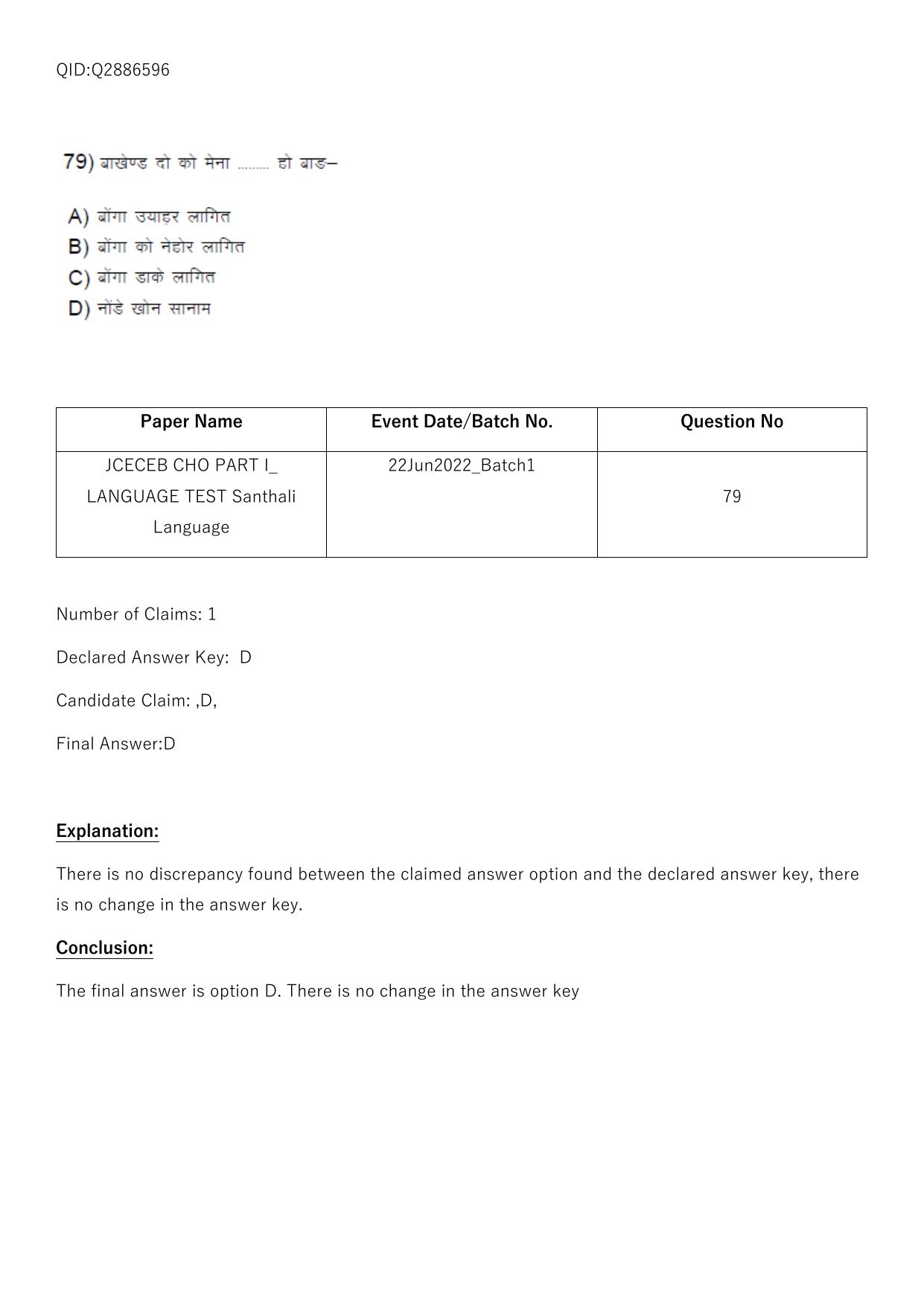 Jharkhand ANM GNM (NECE) 2022 Question Paper - Page 267