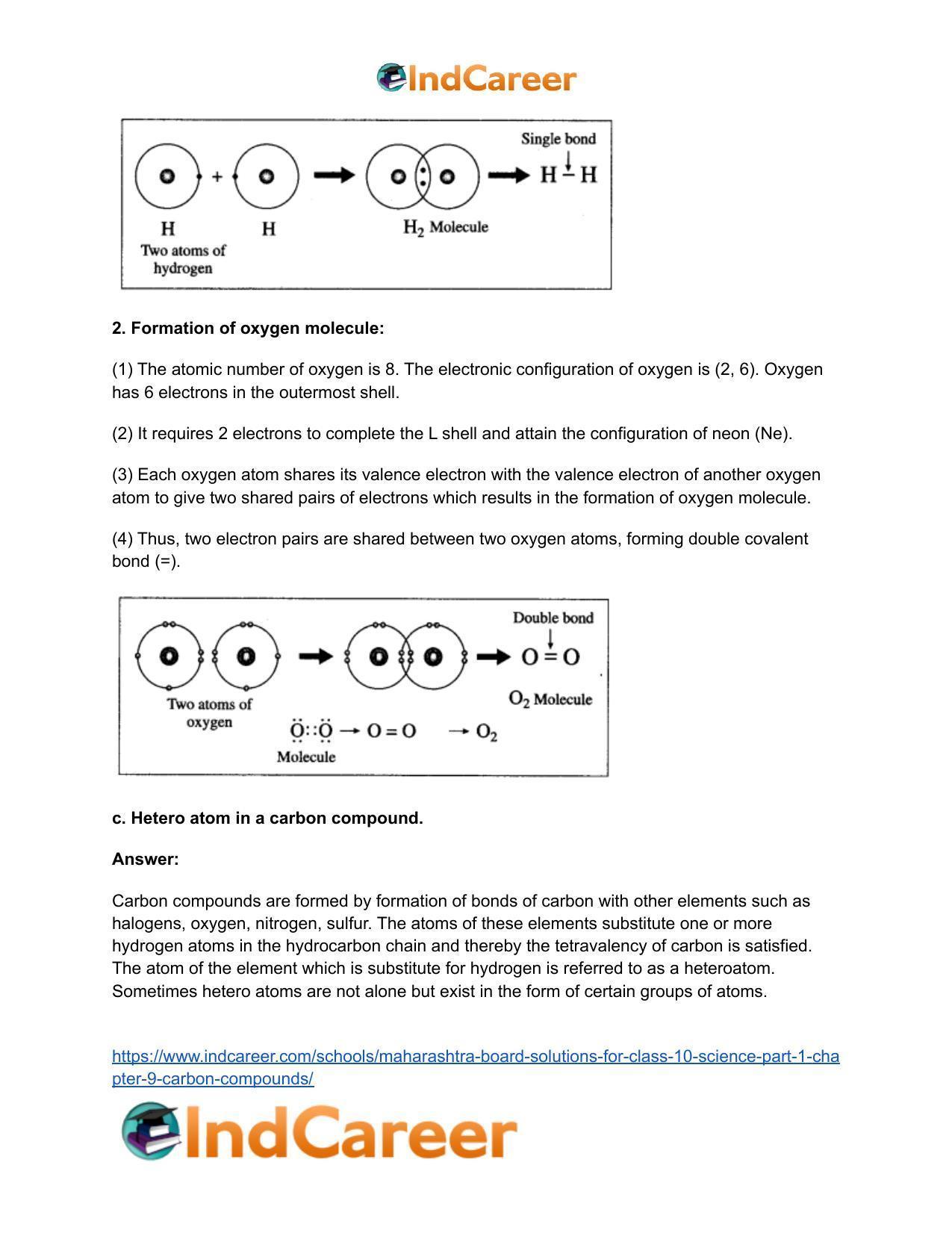 Maharashtra Board Solutions for Class 10- Science (Part 1): Chapter 9- Carbon Compounds - Page 6