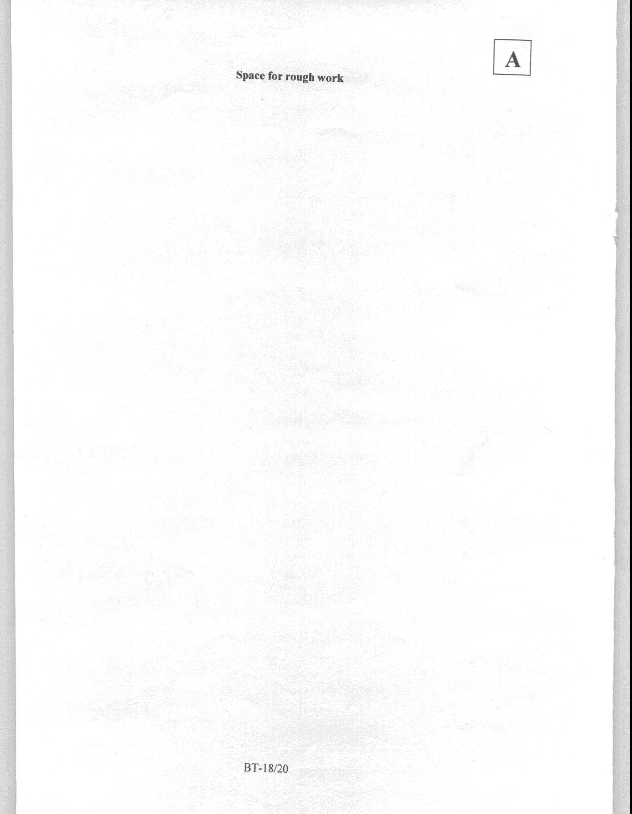 JAM 2008: BT Question Paper - Page 20