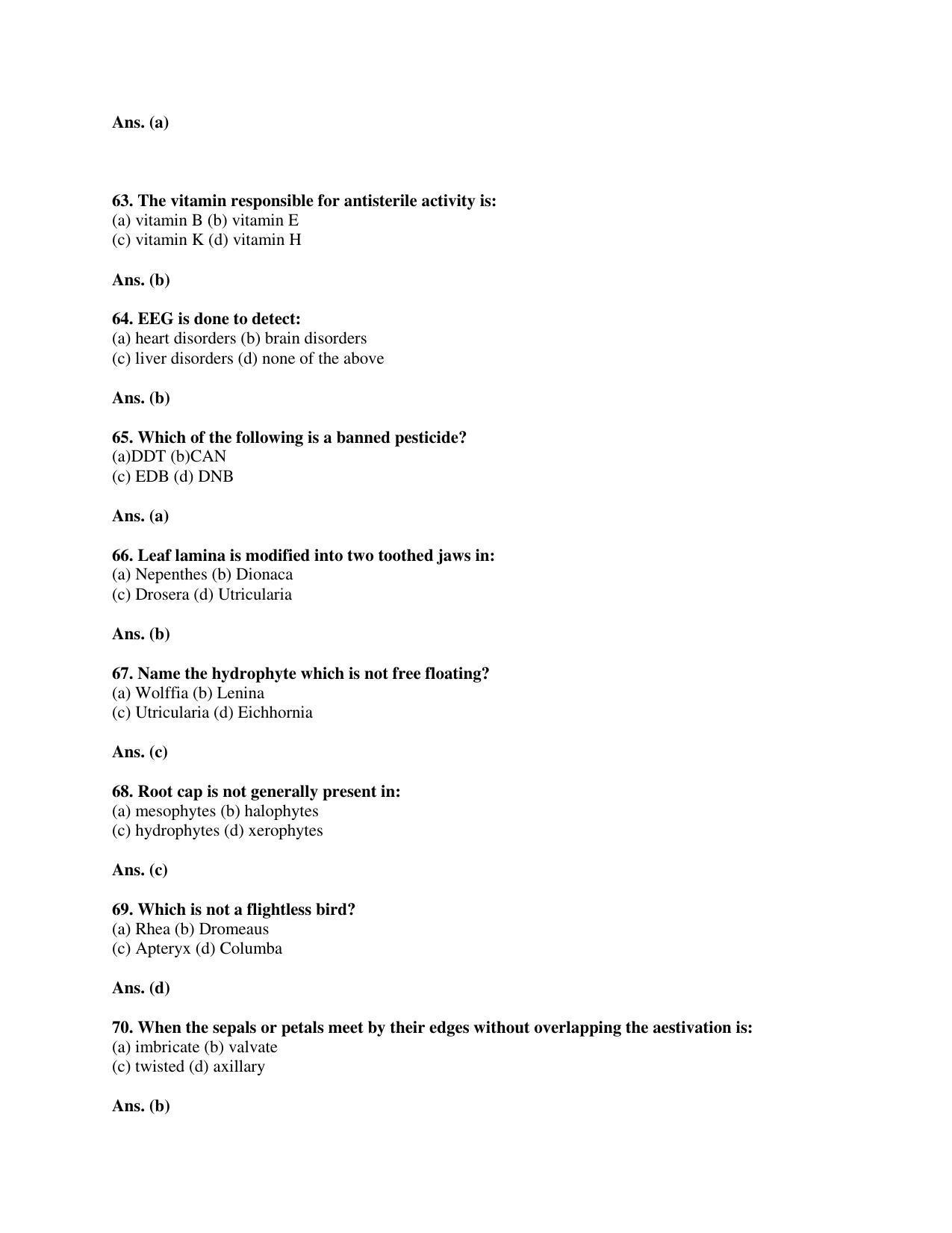 BCECE Previous Year Papers 2013 Biology - Page 9