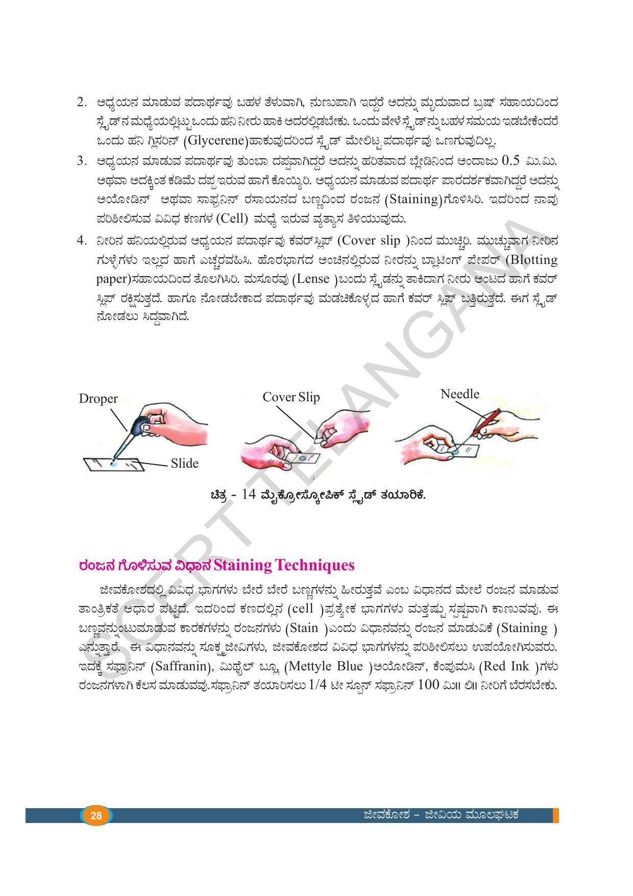 TS SCERT Class 8 Biological Science (Kannada Medium) Text Book - Page 40