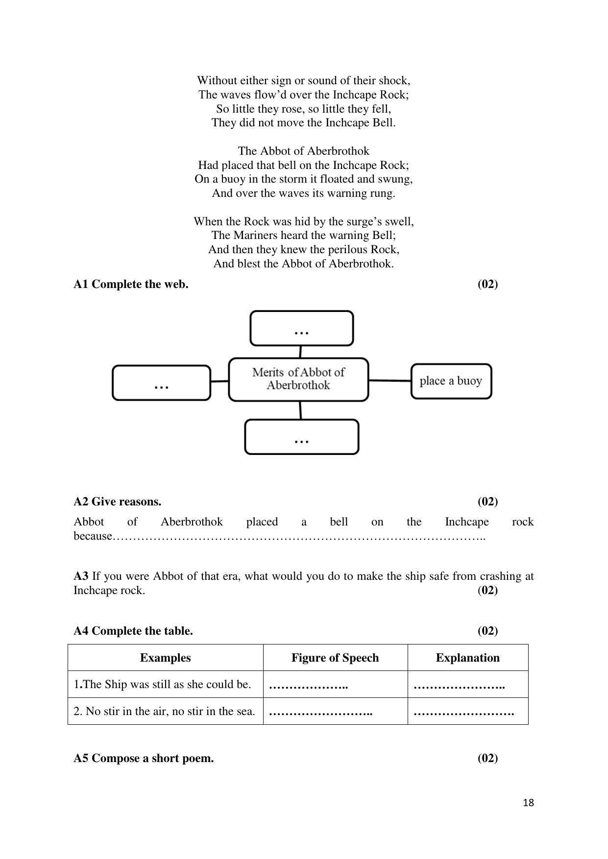 Maharashtra Board Class 12 English Sample Papers - Page 19