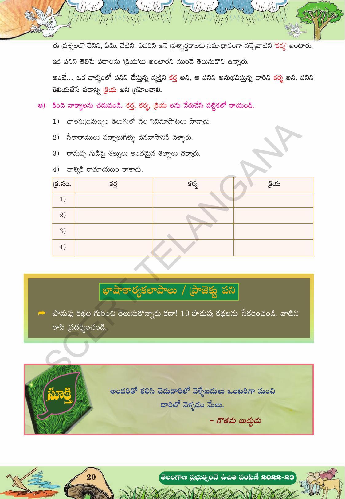 TS SCERT Class 10 Second Language (Telugu Medium) Text Book - Page 59