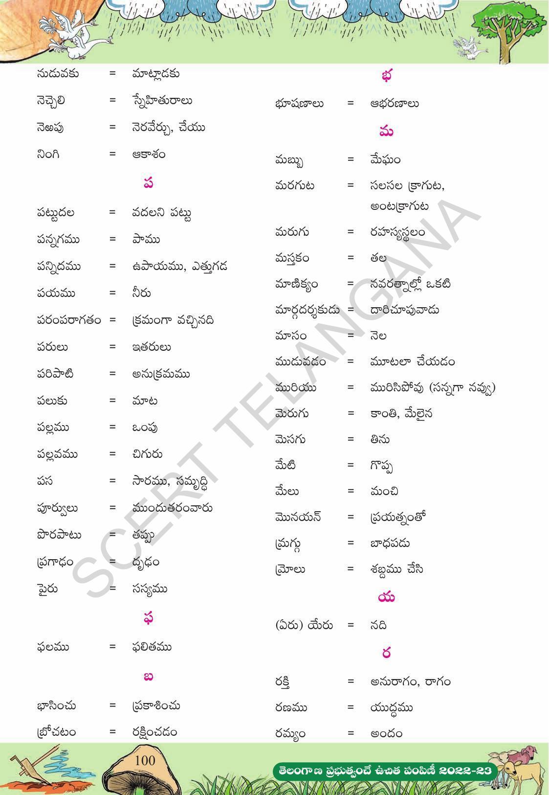 TS SCERT Class 10 Second Language (Telugu Medium) Text Book - Page 219