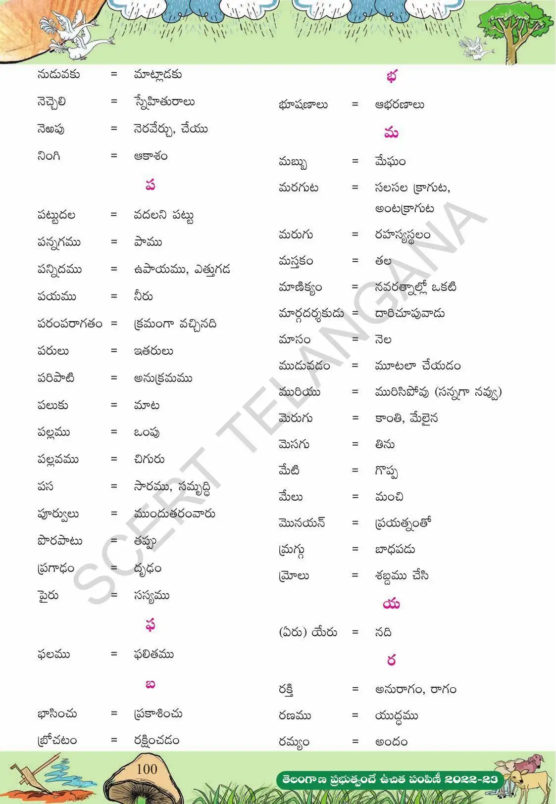 TS SCERT Class 10 Second Language (Telugu Medium) Text Book - Page 220