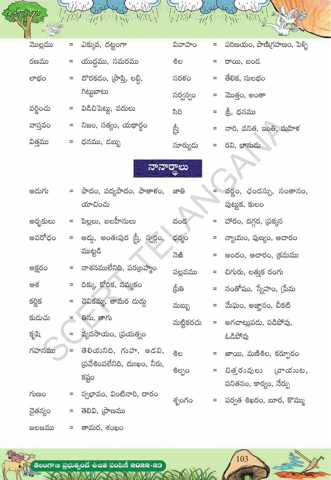 TS SCERT Class 10 Second Language (Telugu Medium) Text Book - Page 226