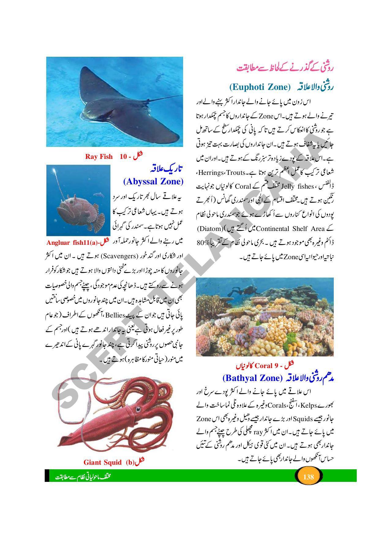 TS SCERT Class 9 Biological Science (Urdu Medium) Text Book - Page 150