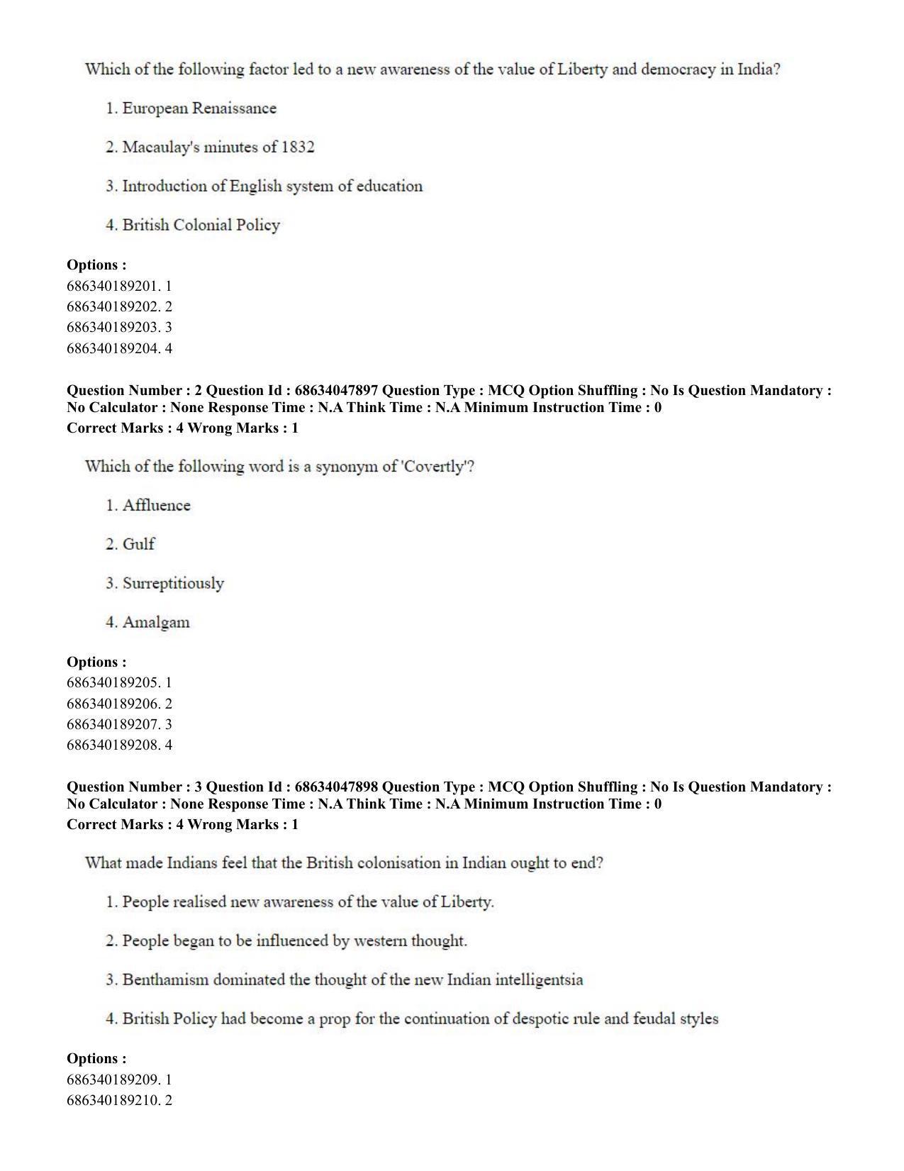CUET PG 2023: HUQP21 – Social Work (Eng) - Shift 2 (30-06-2023) Question Paper - Page 5