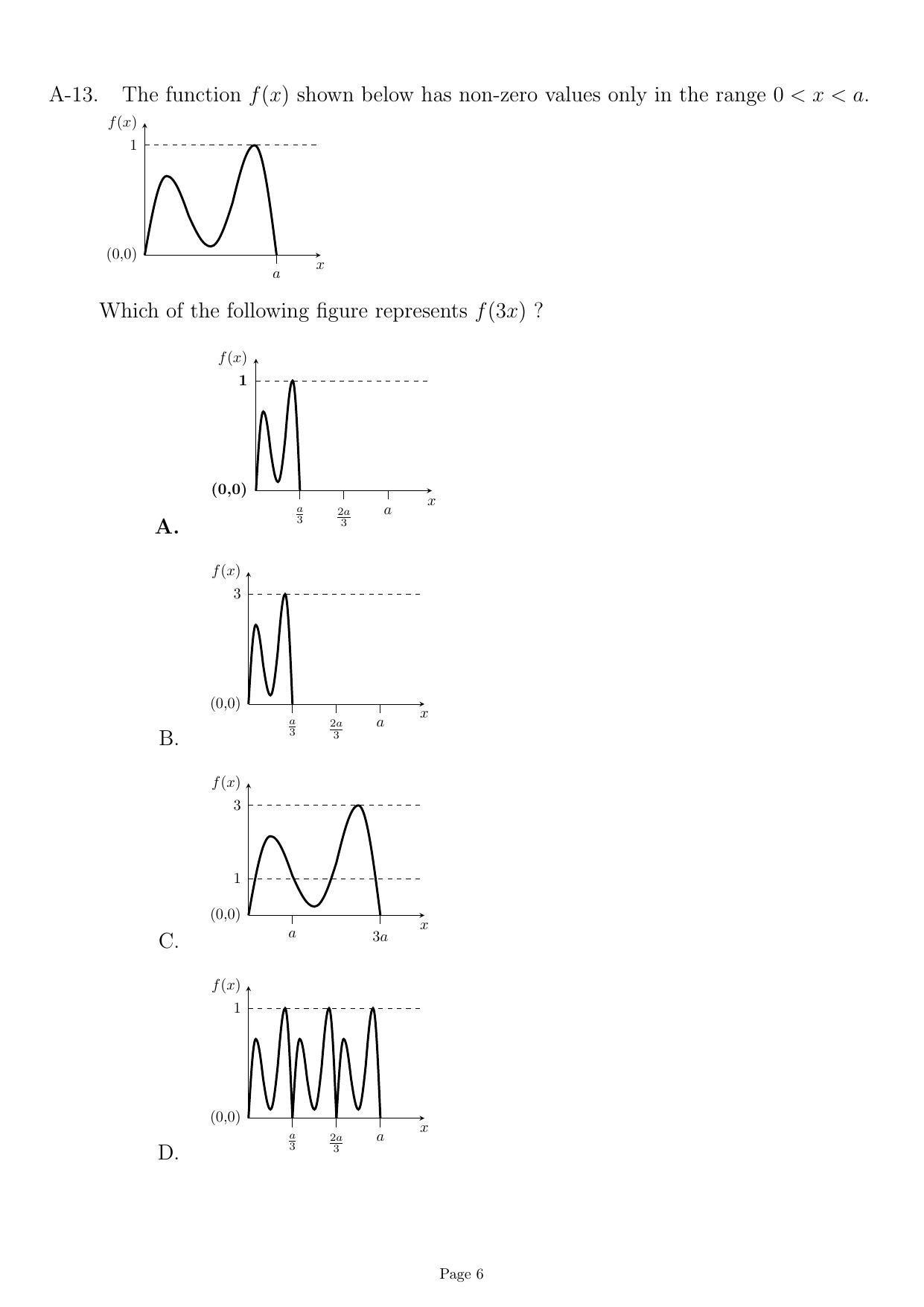 JEST 2022 Physics Question Paper with Answer key - Page 6