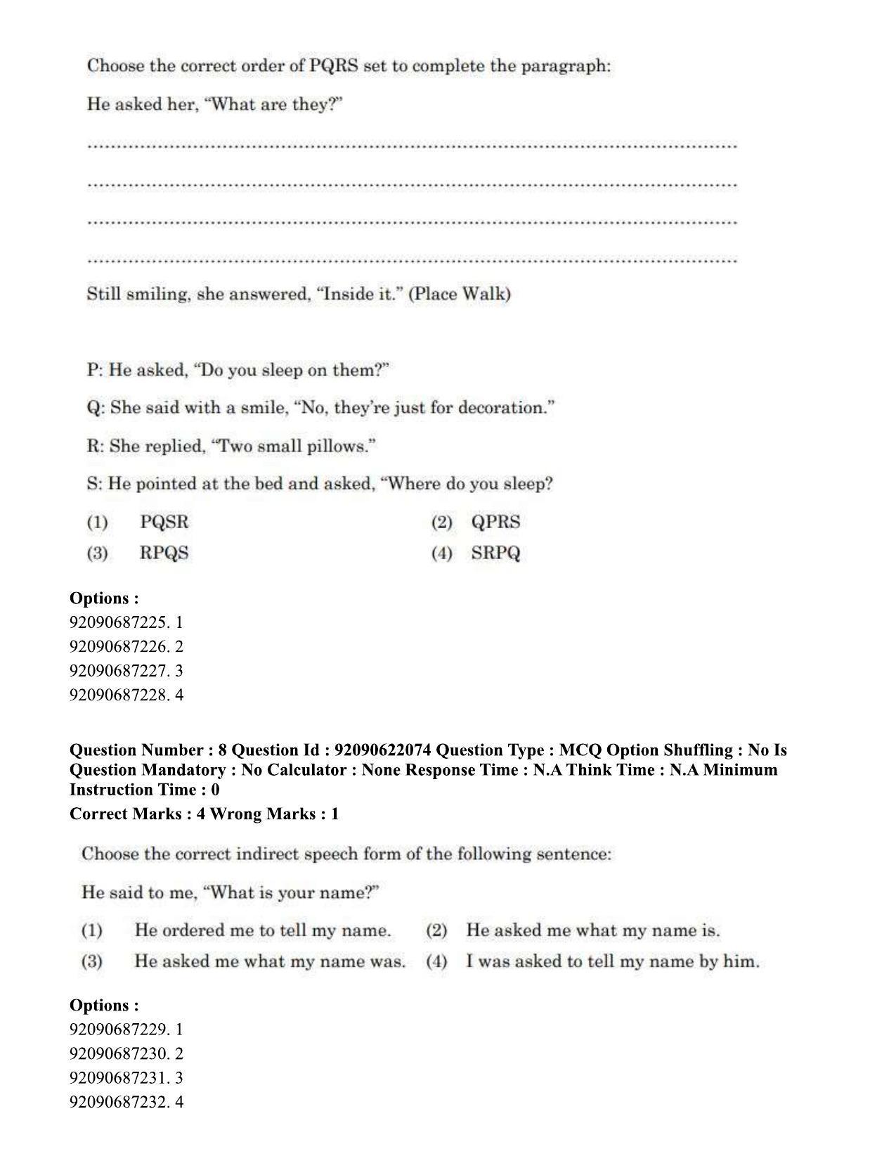 CUET PG 2023: SCQP11 – Environmental Sciences/Studies Eng-Shift 1 (24-06-2023) Question Paper - Page 10