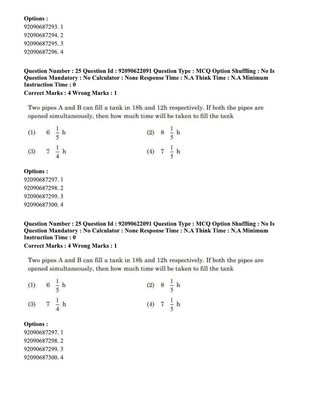 CUET PG 2023: SCQP11 – Environmental Sciences/Studies Eng-Shift 1 (24-06-2023) Question Paper - Page 24