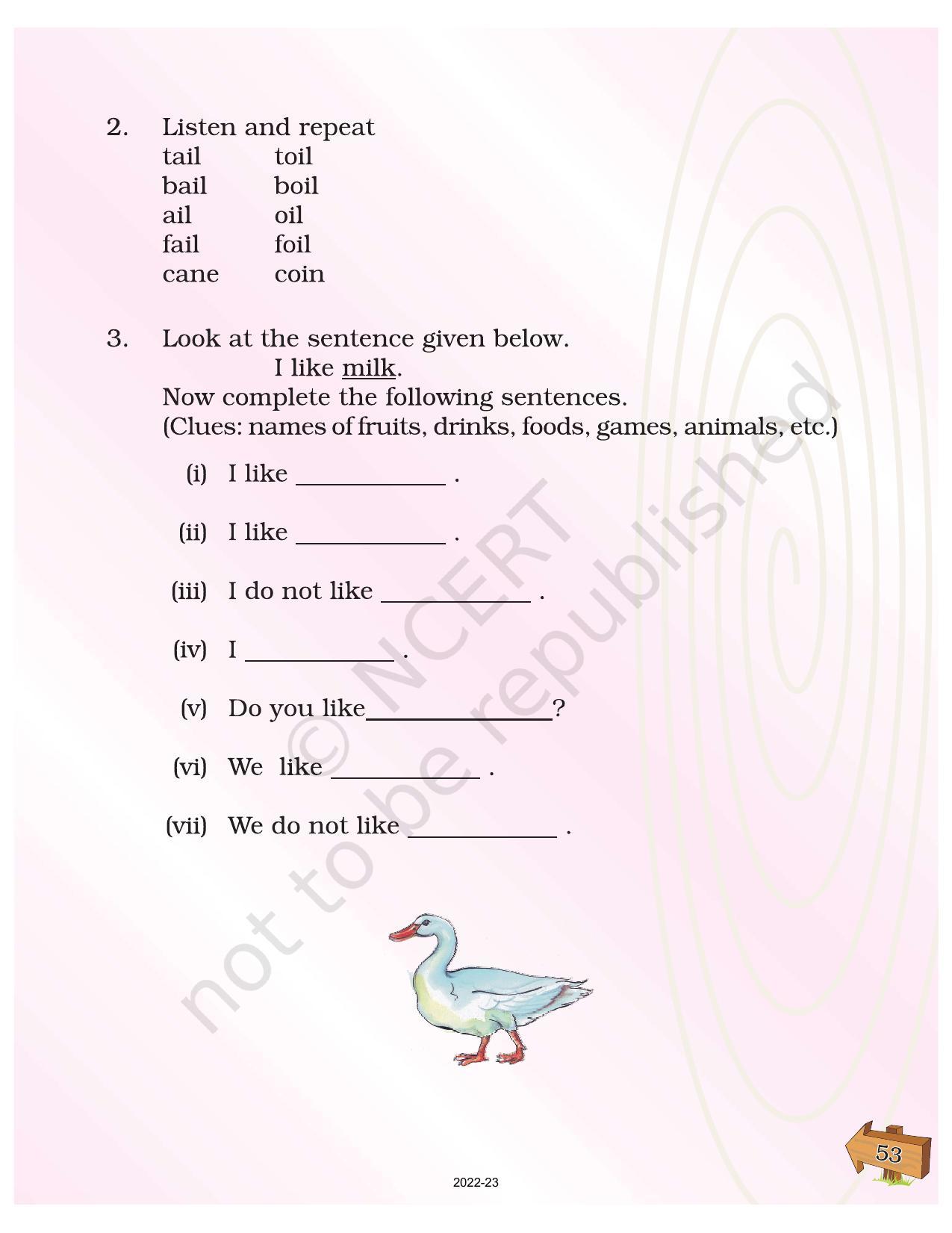 NCERT Book for Class 2 English (Raindrops):Chapter 12-The Monkey and The Elephant - Page 4