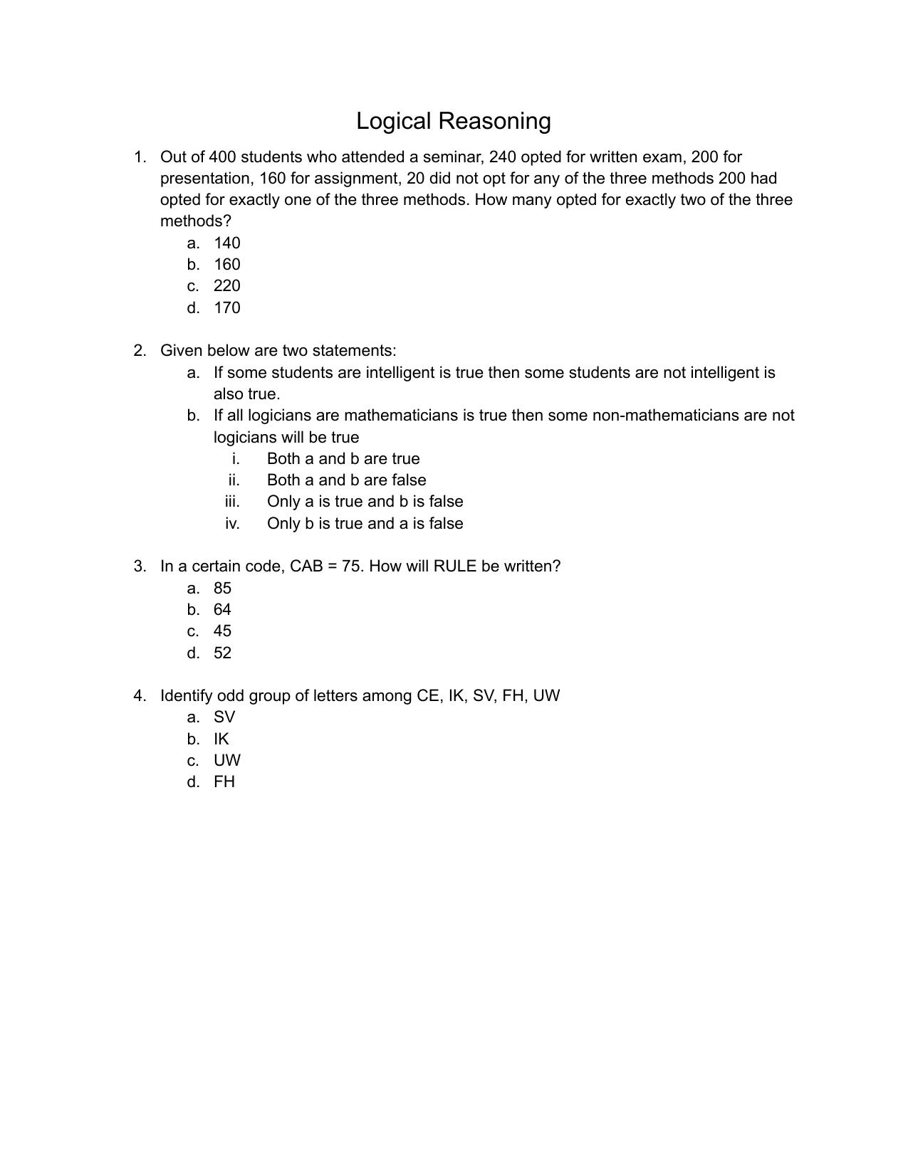 CMAT 2023 Question Paper Shift 2 - Page 3