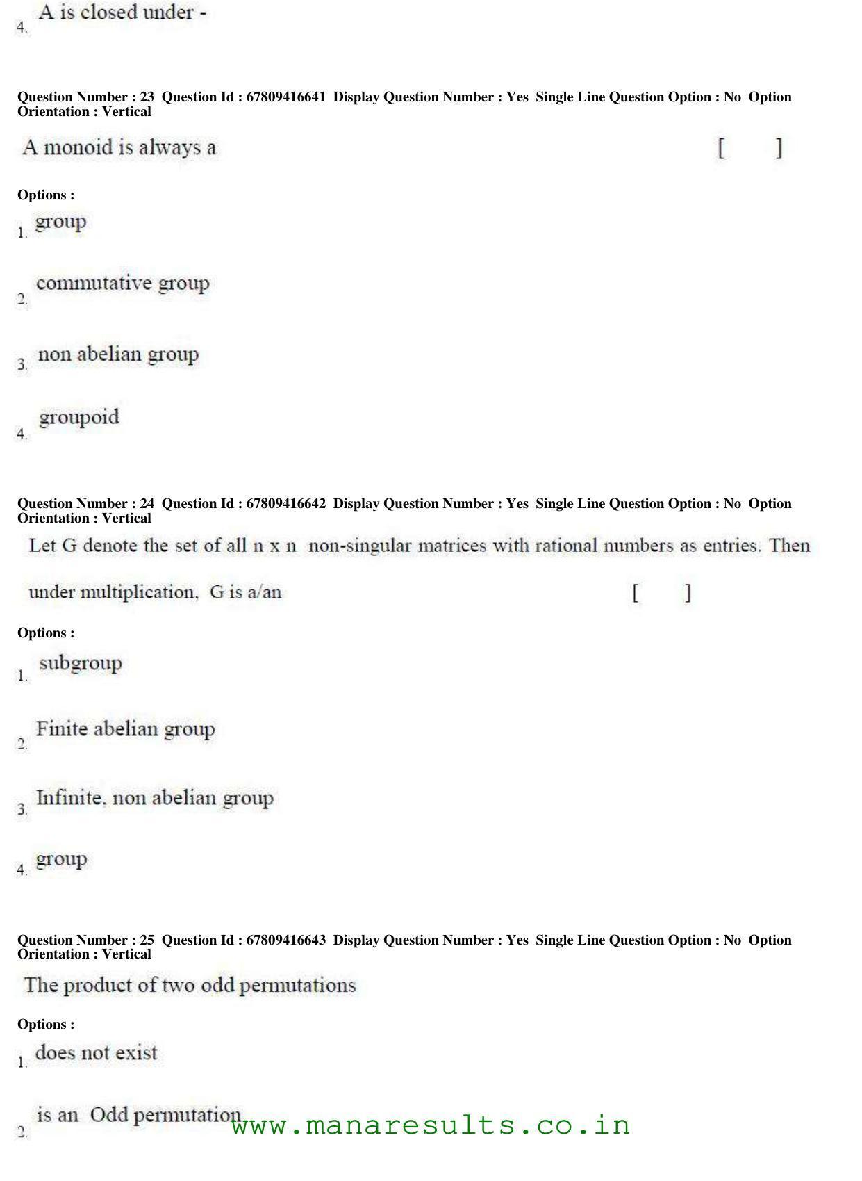 AP ECET 2018 - BSc Mathematics Old Previous Question Papers - Page 10