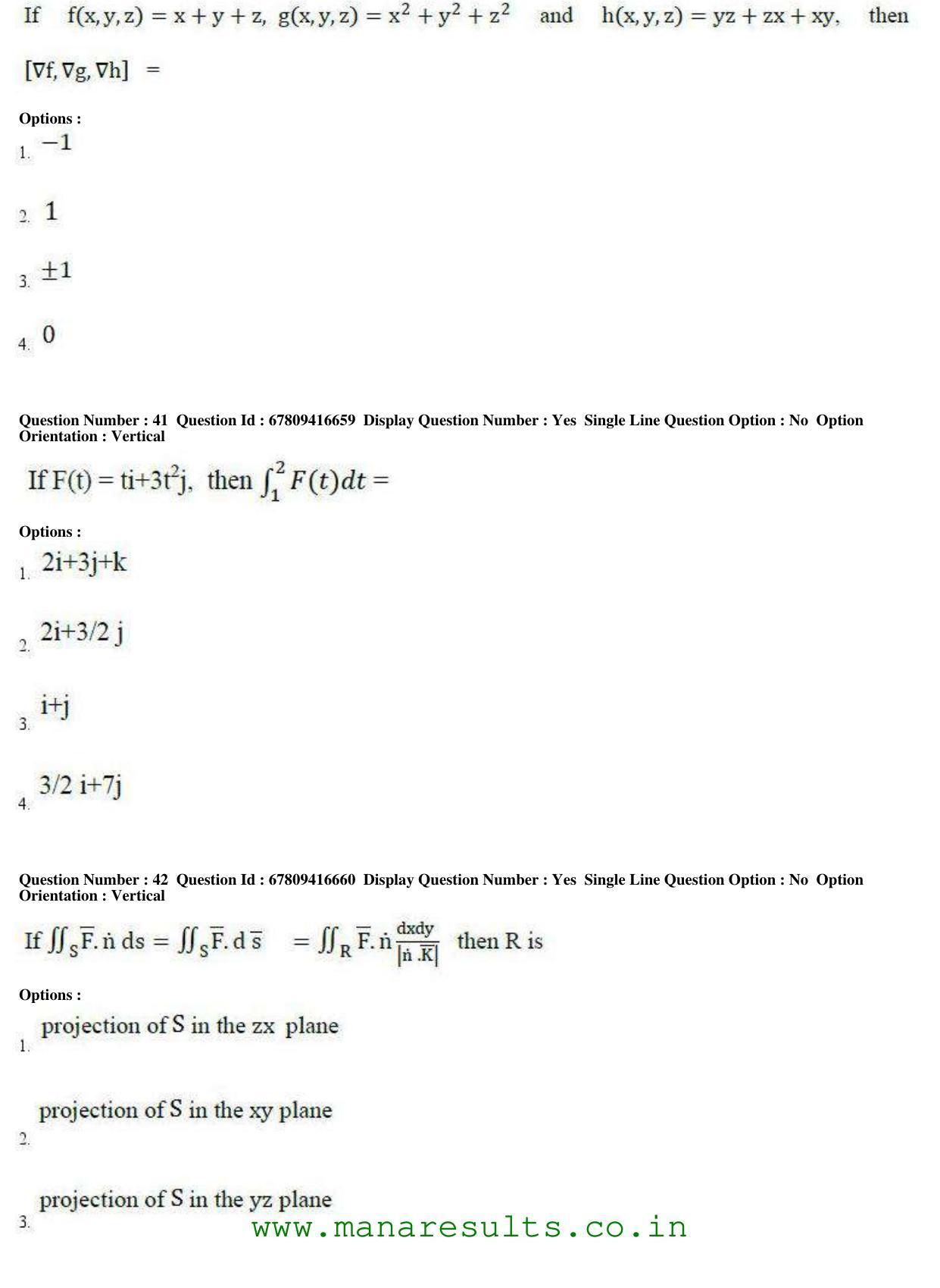 AP ECET 2018 - BSc Mathematics Old Previous Question Papers - Page 16