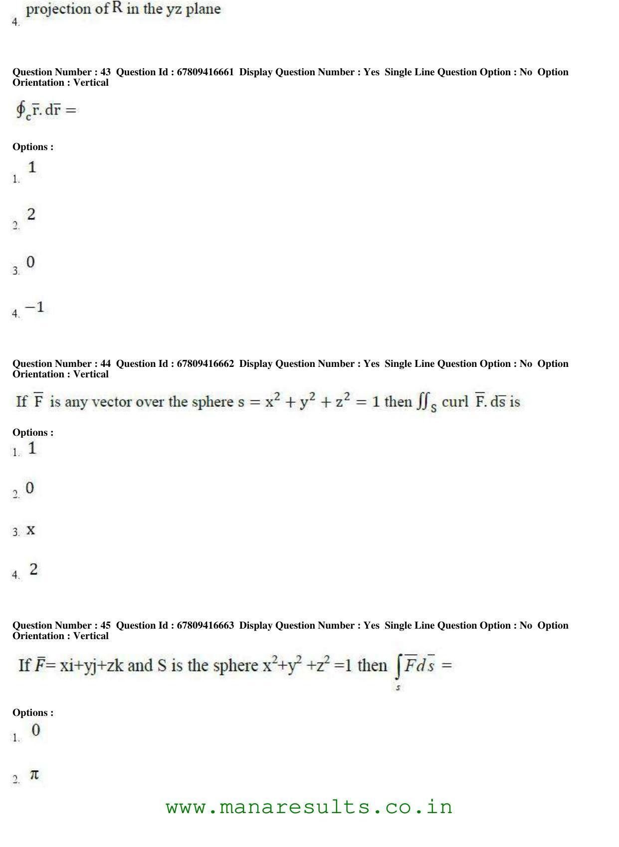 AP ECET 2018 - BSc Mathematics Old Previous Question Papers - Page 17