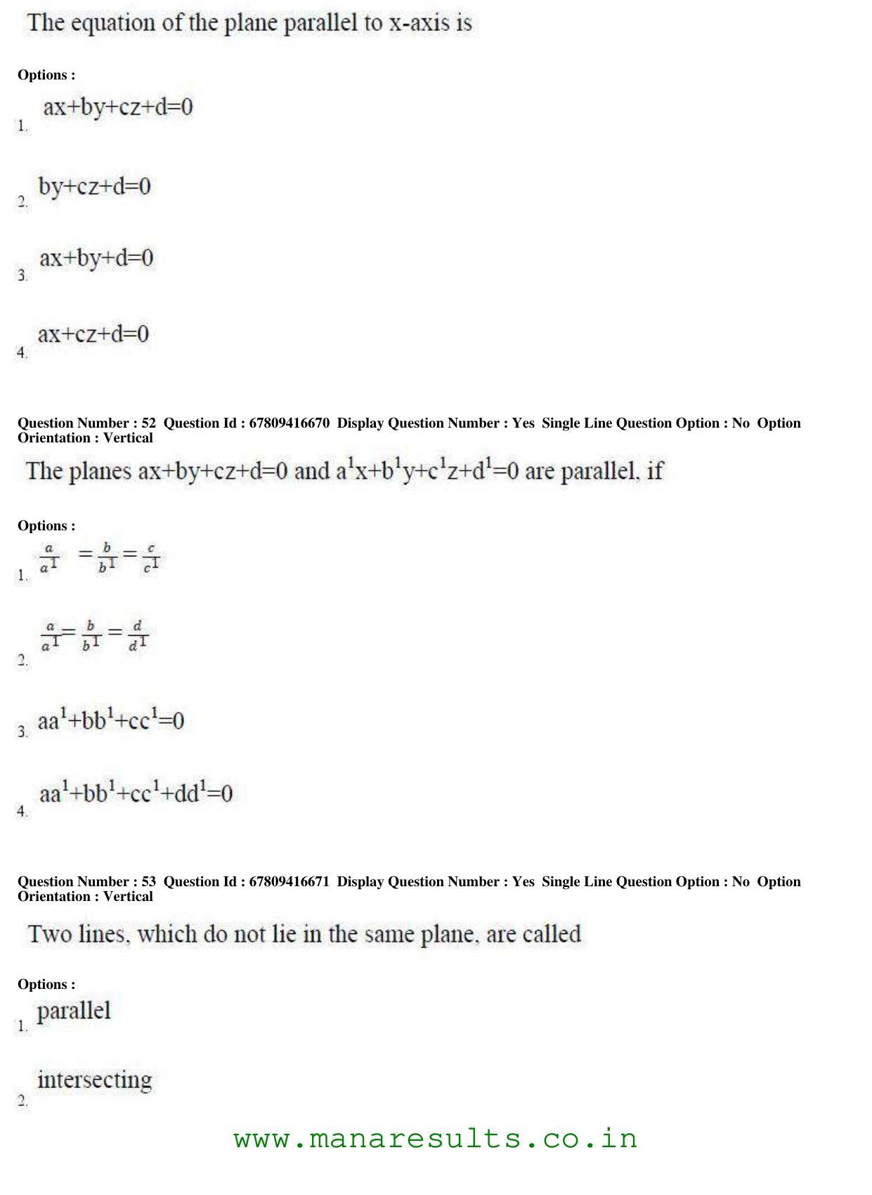 AP ECET 2018 - BSc Mathematics Old Previous Question Papers - Page 20
