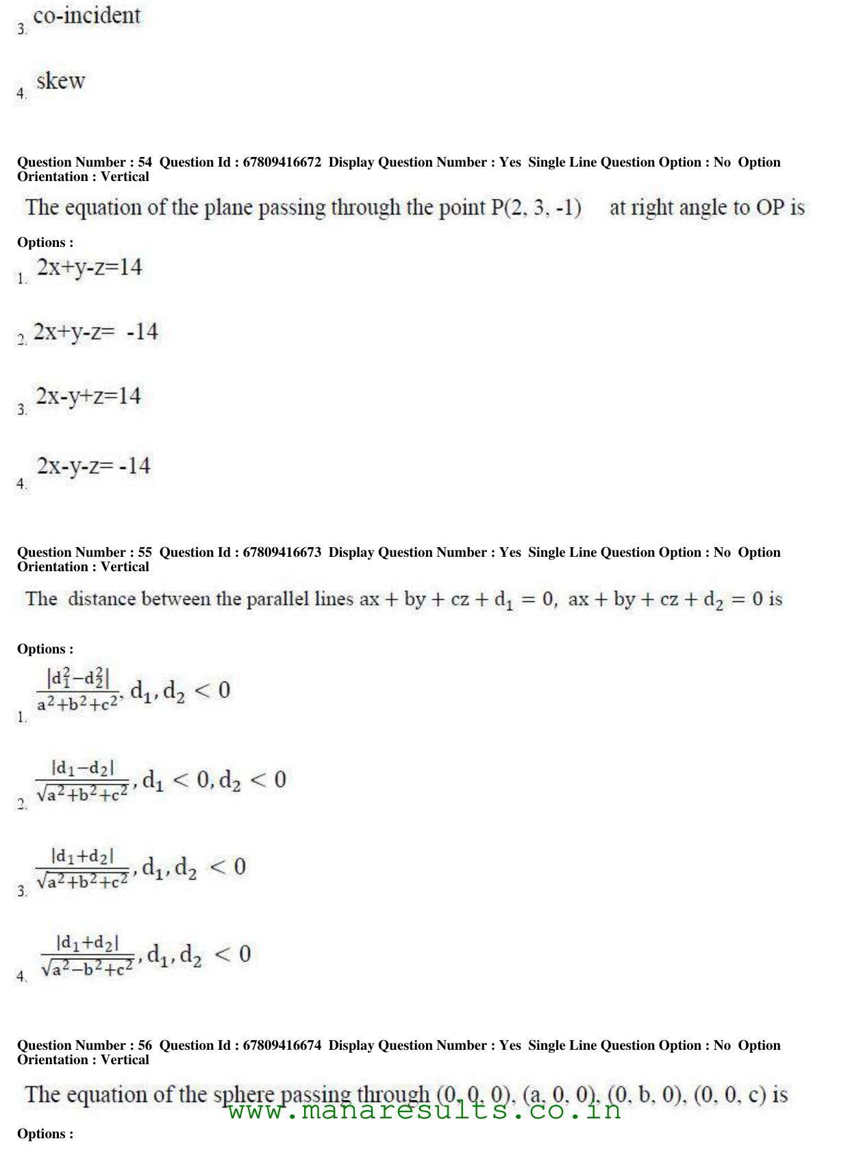 AP ECET 2018 - BSc Mathematics Old Previous Question Papers - Page 21
