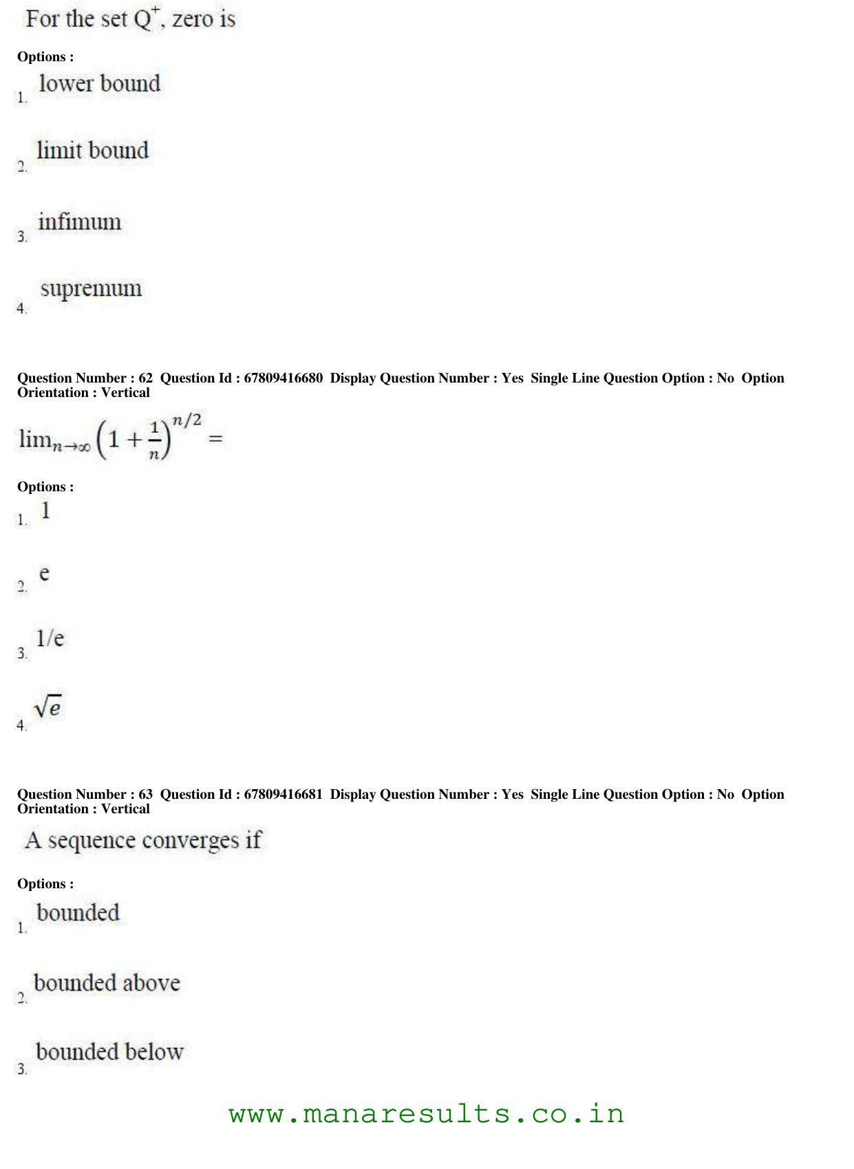 AP ECET 2018 - BSc Mathematics Old Previous Question Papers - Page 24