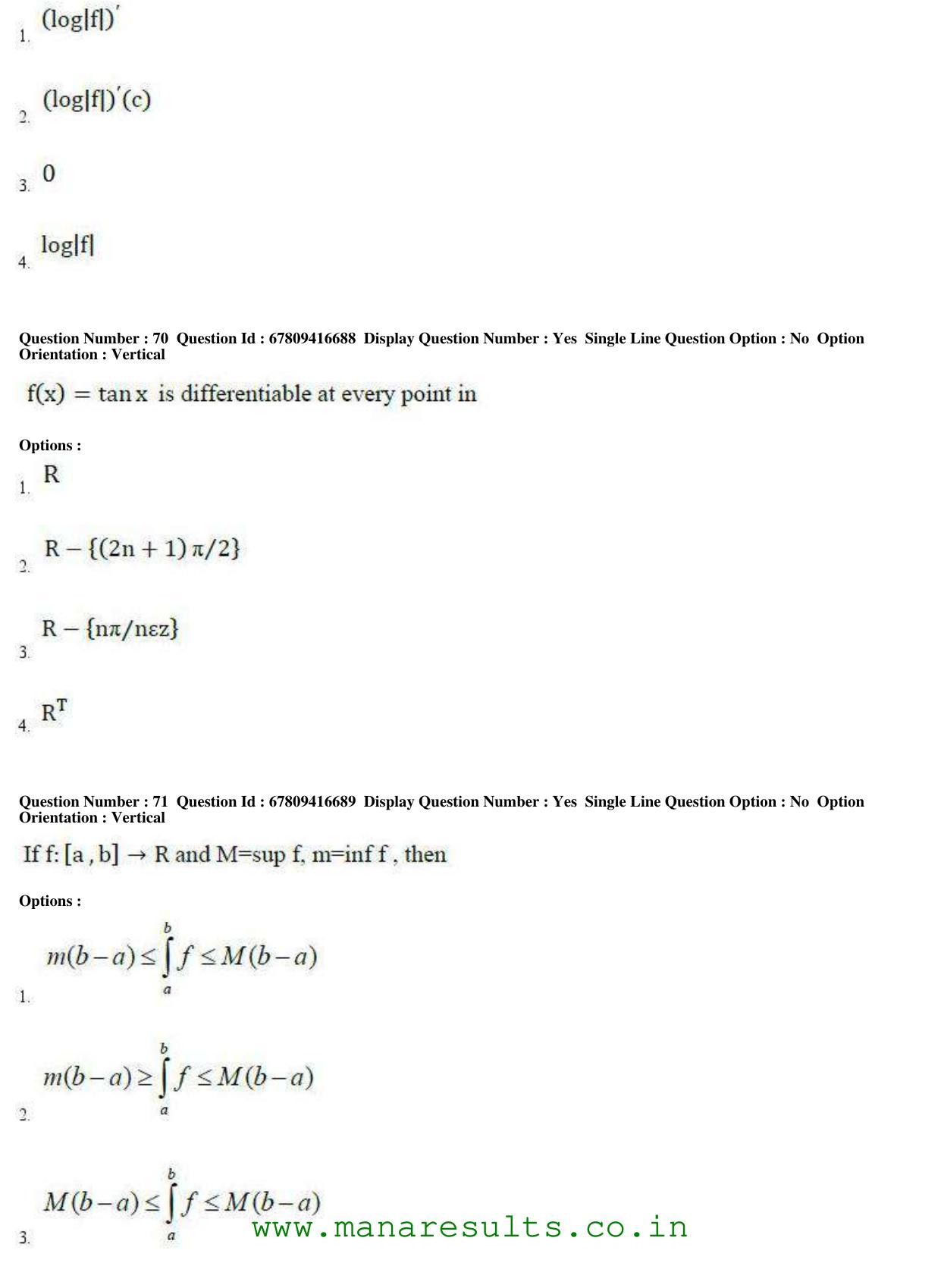 AP ECET 2018 - BSc Mathematics Old Previous Question Papers - Page 27