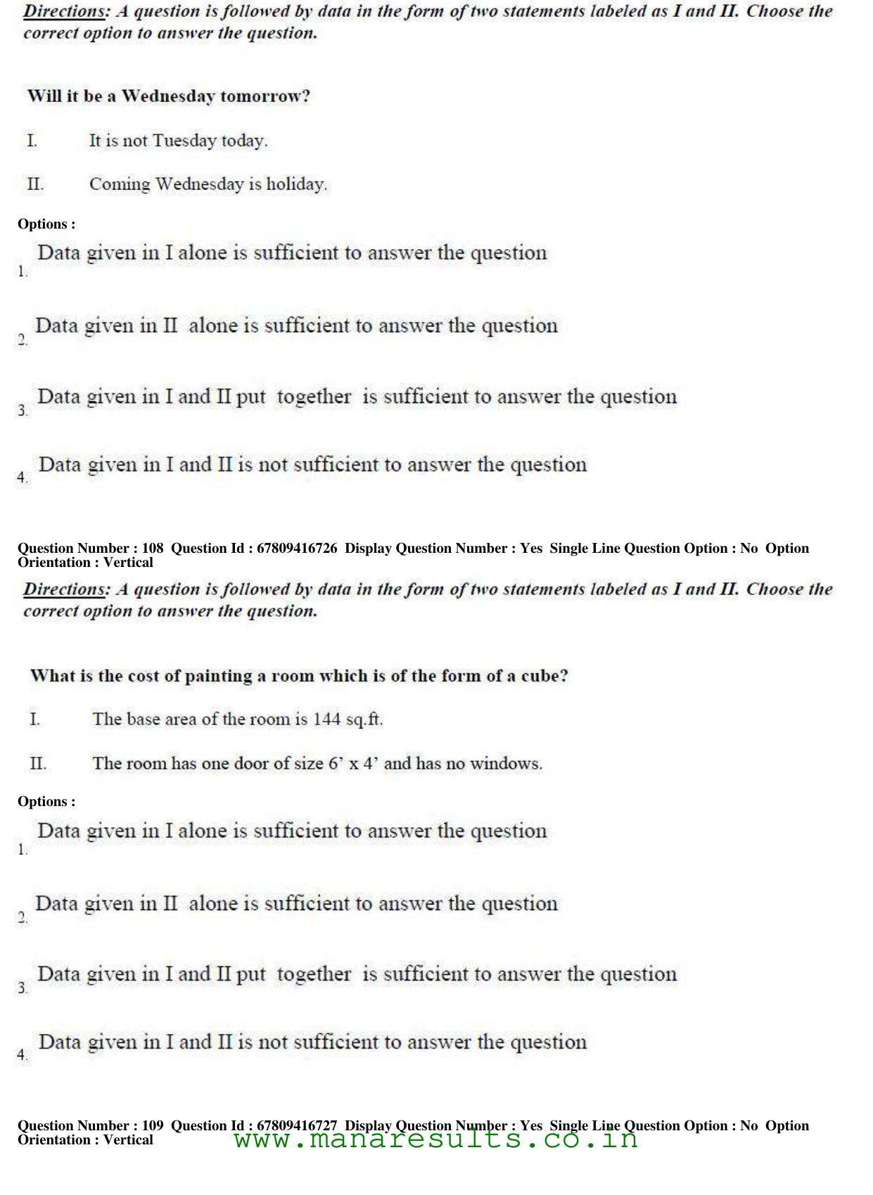 AP ECET 2018 - BSc Mathematics Old Previous Question Papers - Page 42