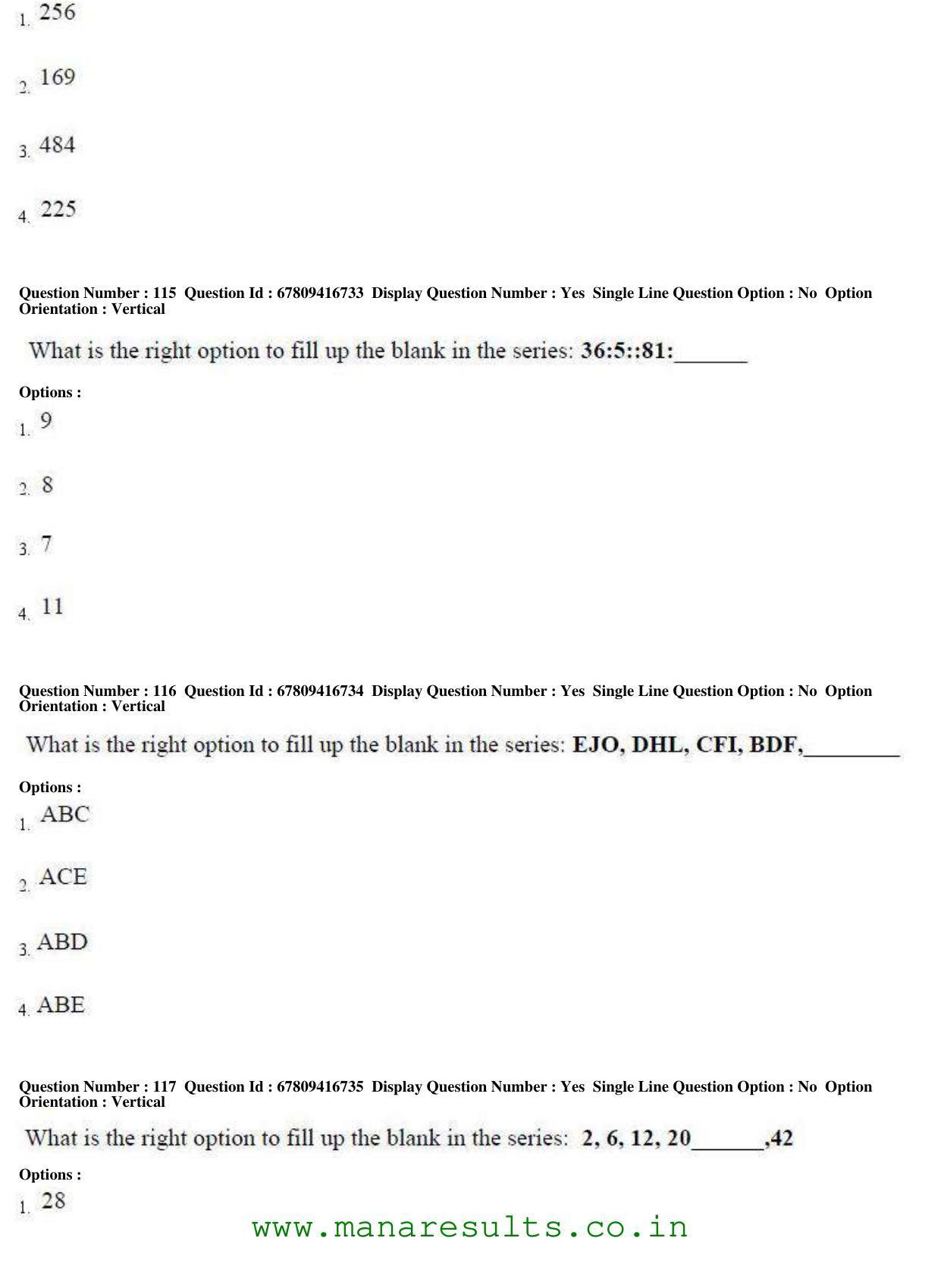 AP ECET 2018 - BSc Mathematics Old Previous Question Papers - Page 45