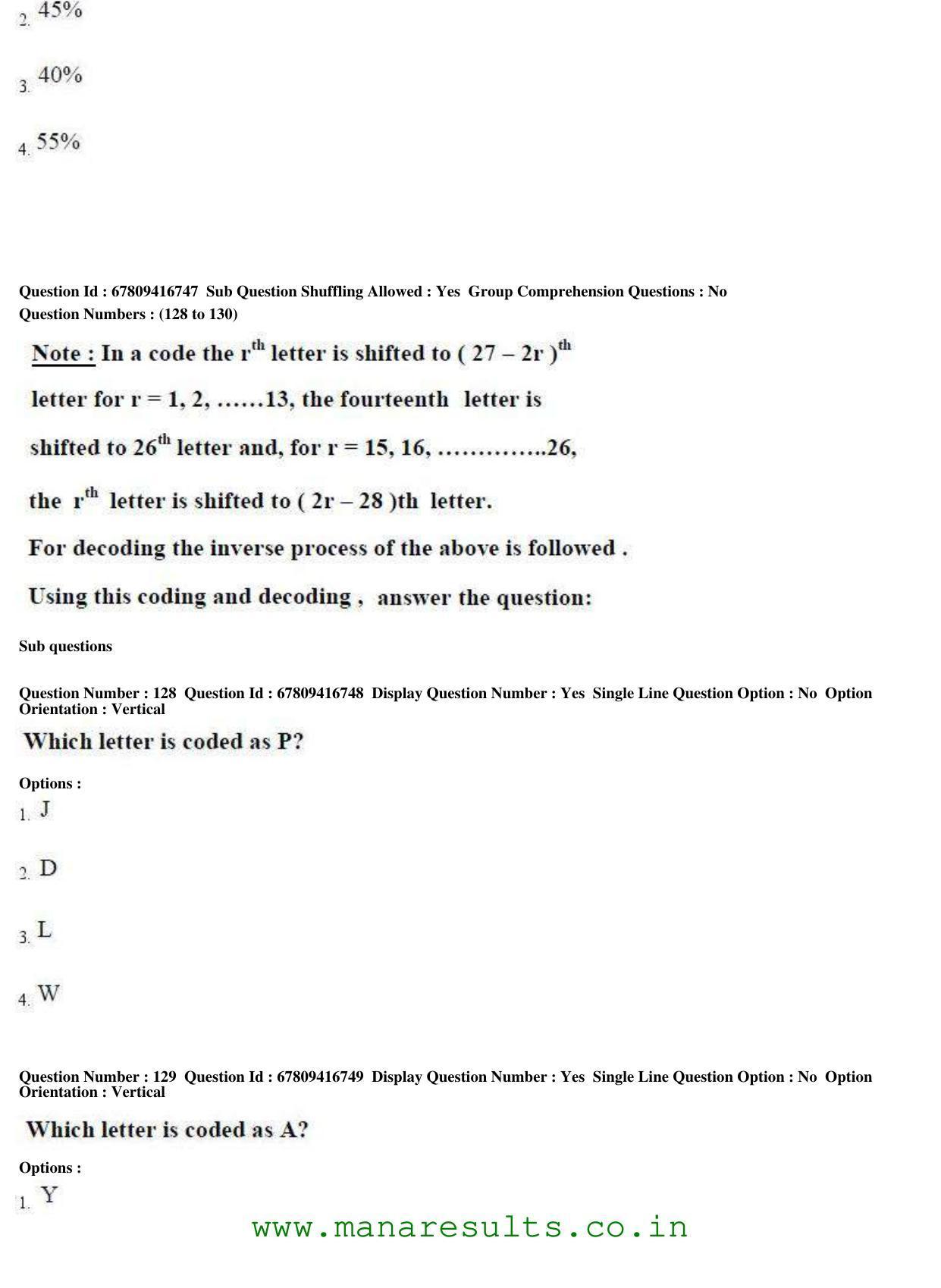 AP ECET 2018 - BSc Mathematics Old Previous Question Papers - Page 50