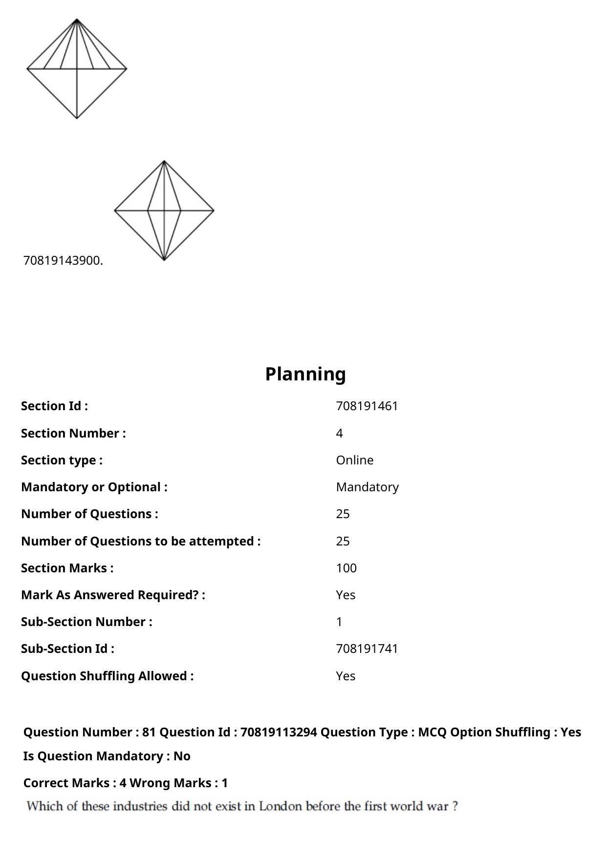 JEE Mains 2021: B Arch & B Planning Punjabi (Shift 2) 23-02-2021 Question Paper - Page 112