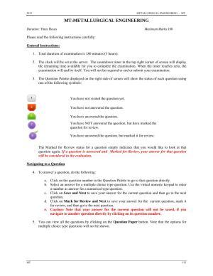 GATE 2013 Metallurgical Engineering (MT) Question Paper with Answer Key