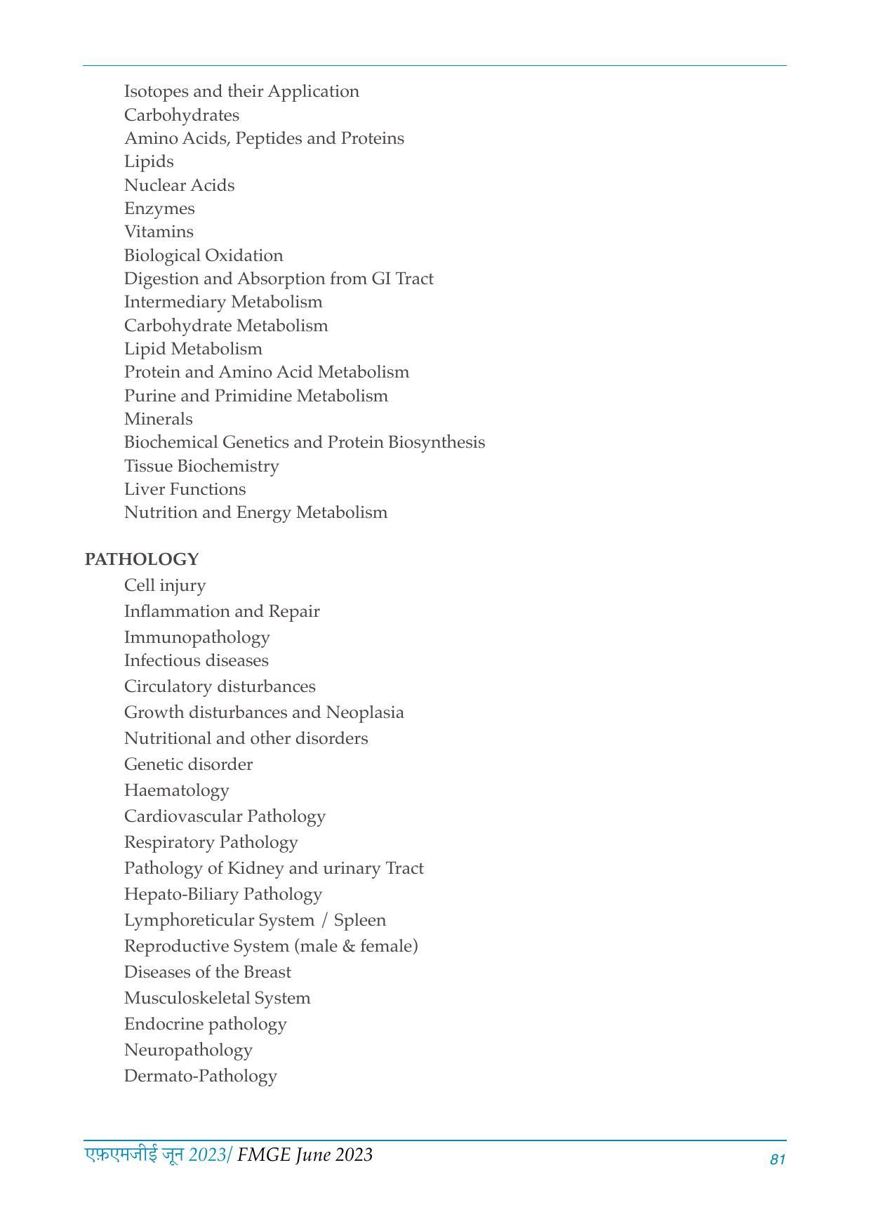 FMGE Information Brochure 2023 - Page 81