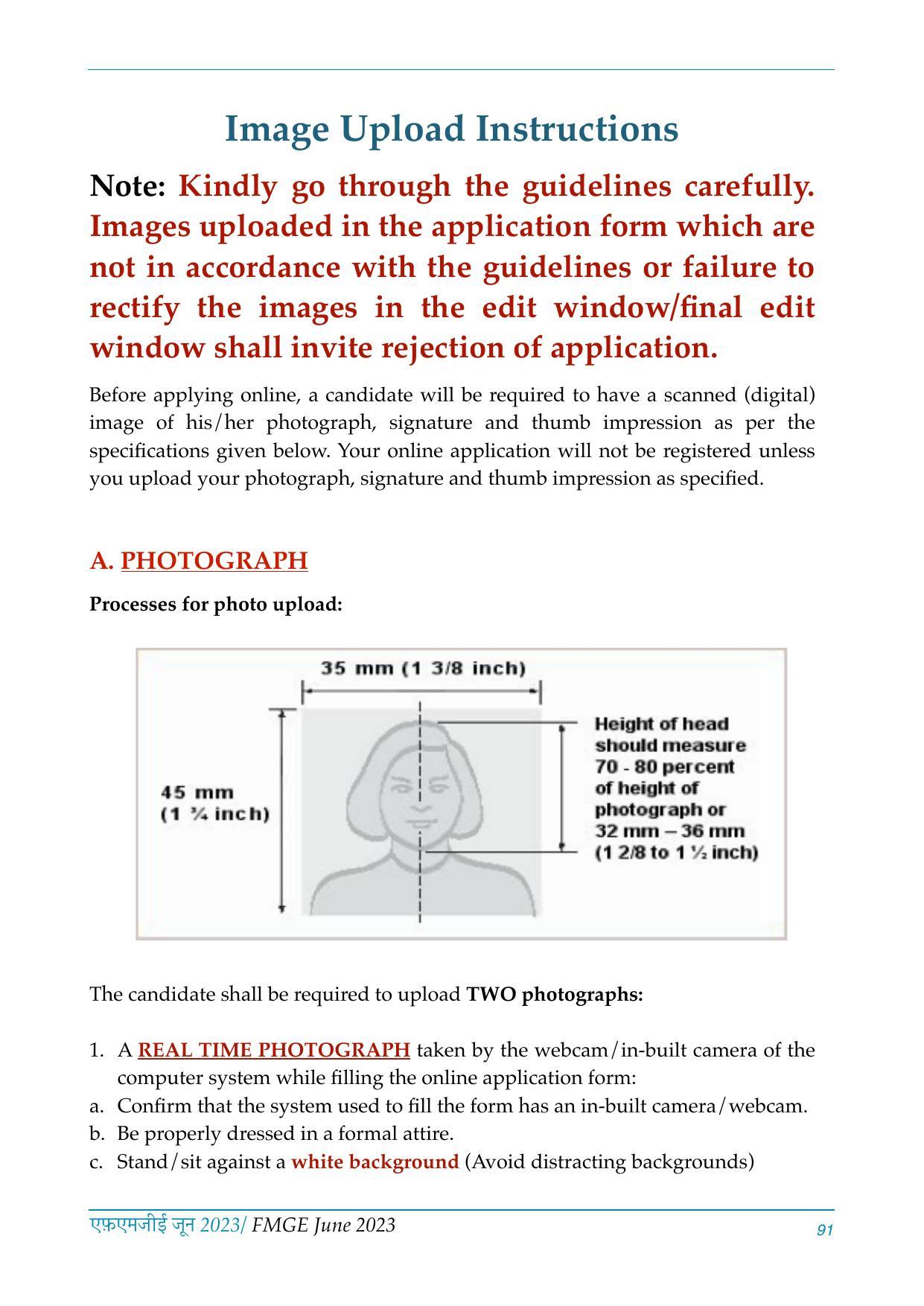 FMGE Information Brochure 2023  - Page 91